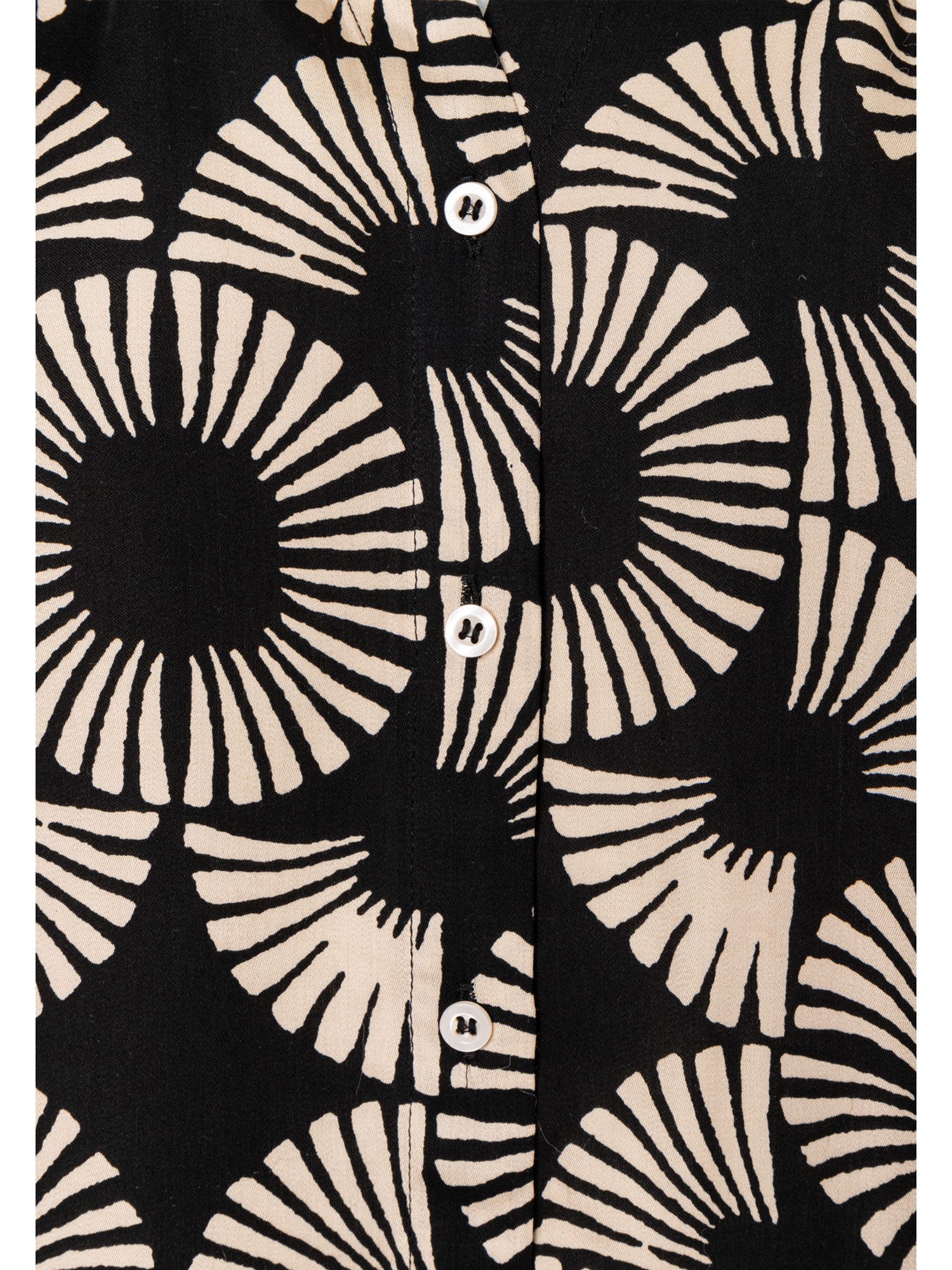 MORE&MORE Klassische Bluse fließende Viskosebluse mit Print