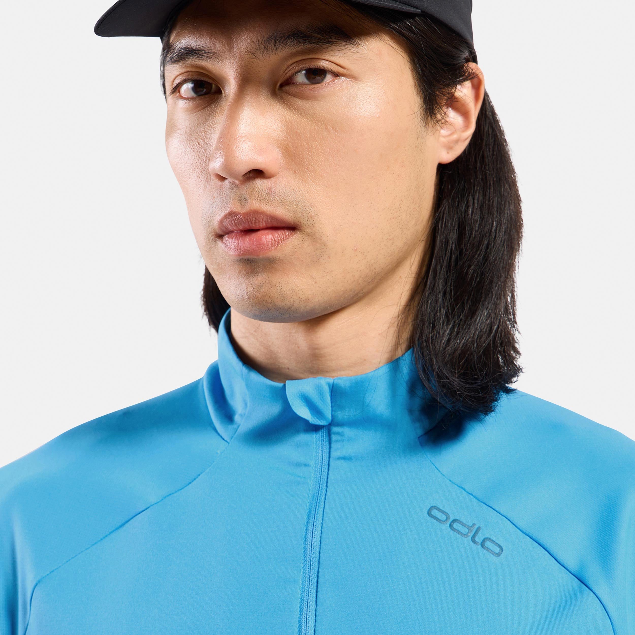 Odlo Laufshirt Essential Ceramiwarm Mid Layer 1/2 Zip