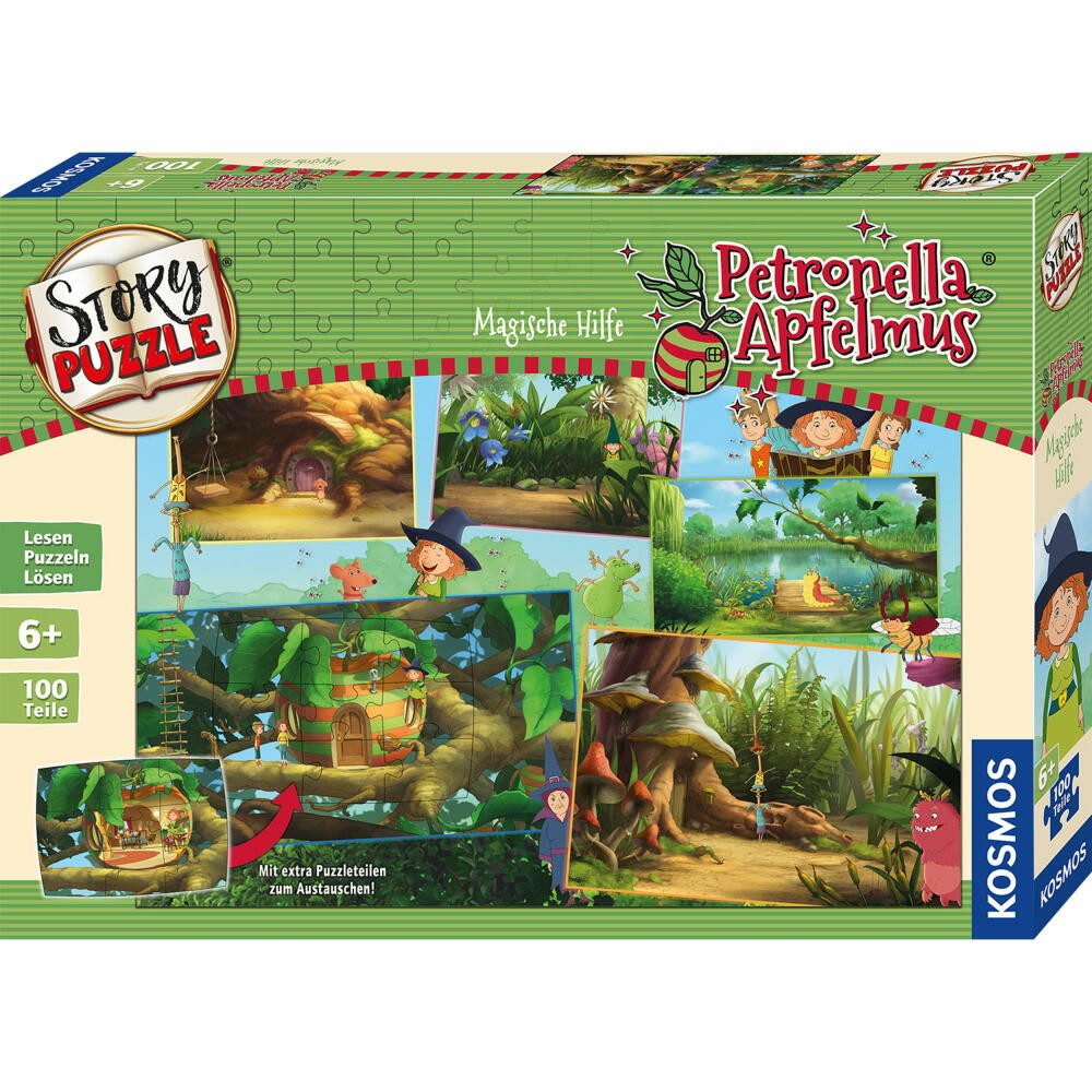 Kosmos Puzzle Petronella Apfelmus 100 Teile, 100 Puzzleteile