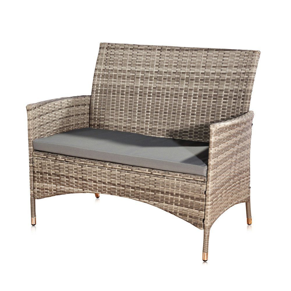 Feel2Home Gartenbank Gartenbank Sitzbank Rattanbank Polyrattan günstig online kaufen
