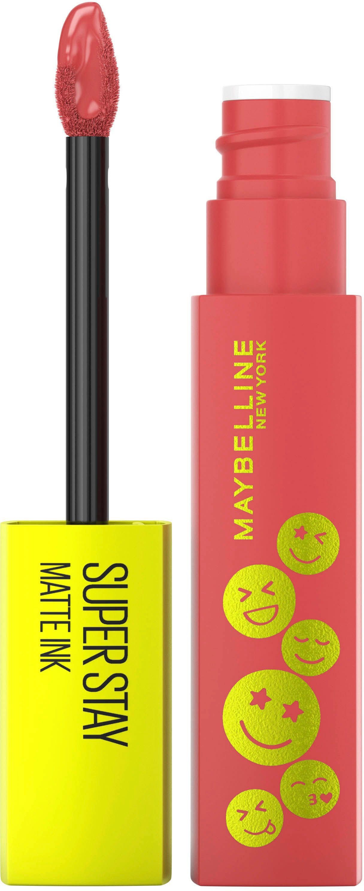 MAYBELLINE NEW YORK Lippenstift Maybelline Matte Lippenstift Super Stay Ink New York