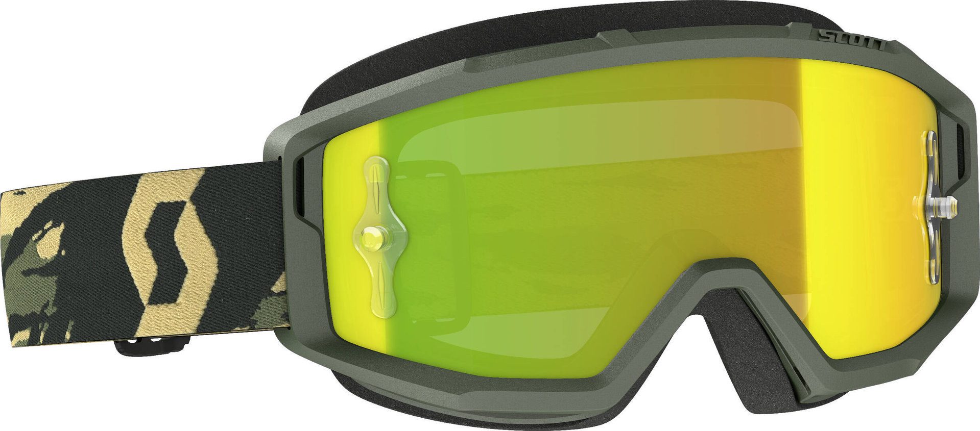 Motorradbrille Primal camo-khaki Motocross Brille