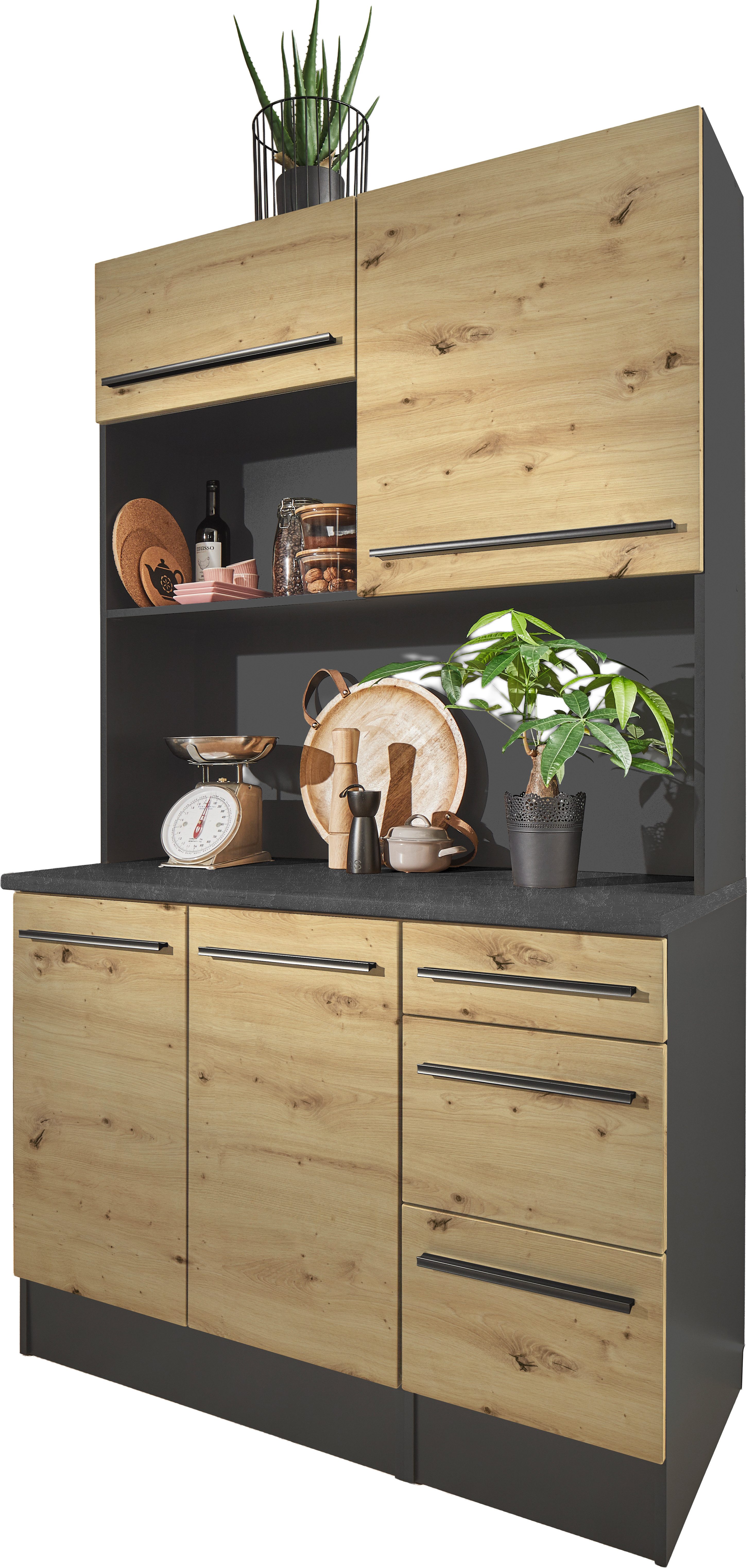 BASIC by Balculina Buffet Jazz (1-St) Breite 120cm, Türen, Schubkästen, offenes Fach