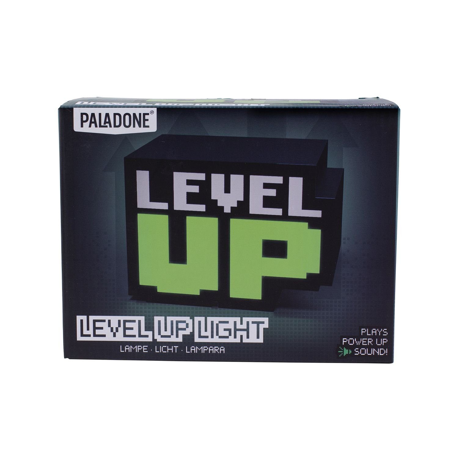 Up Level Lampe Gaming mit Stehlampe Style Retro Paladone Sound,