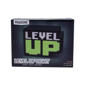 Paladone Stehlampe Level Up Lampe mit Sound, Retro Style Gaming