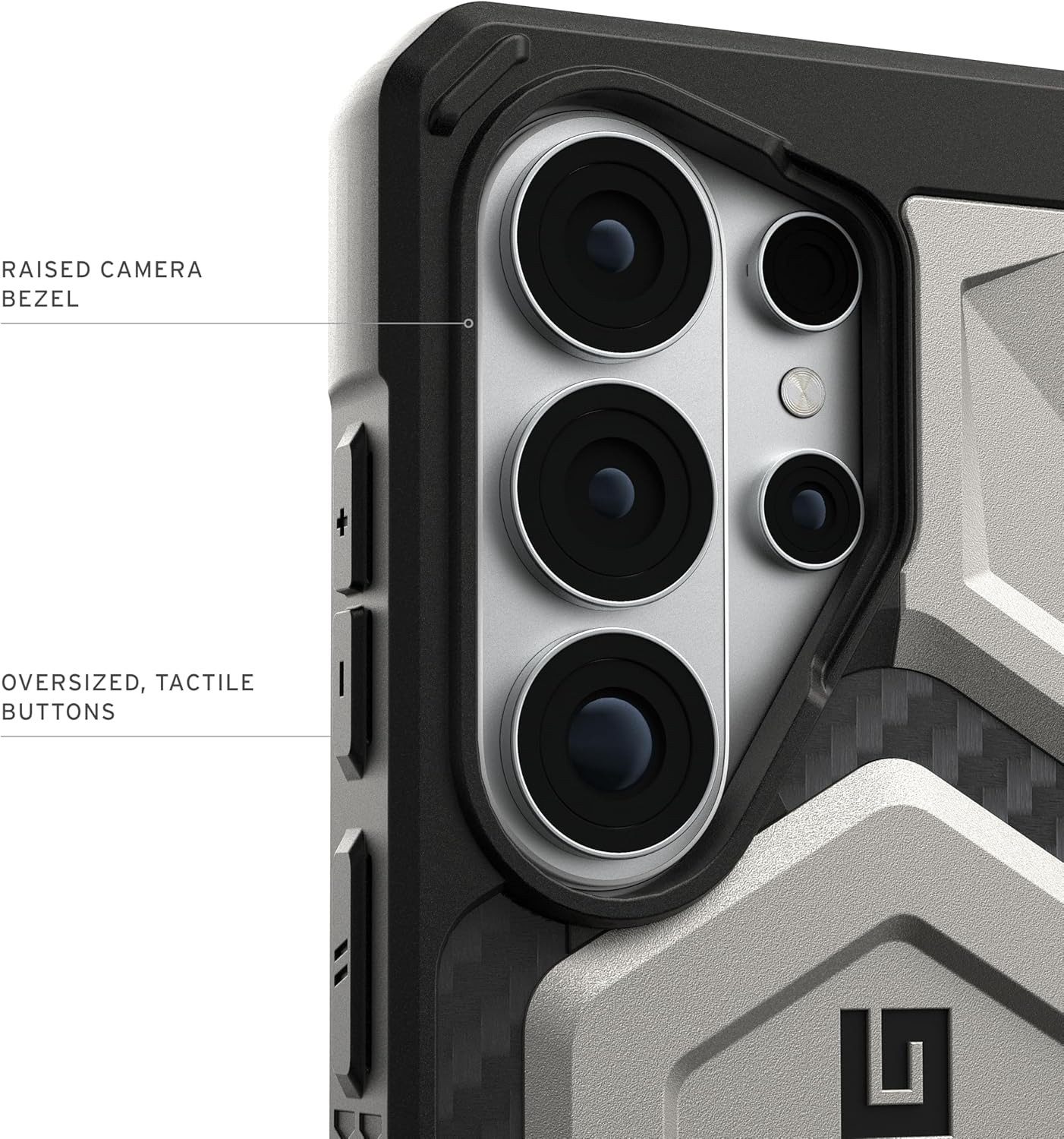 Urban Armor Gear Smartphone-Hülle Monarch Pro - Samsung Galaxy S26 Ultra Hülle, ["Designed for Samsung" zertifiziert] – Bild 4 von 5