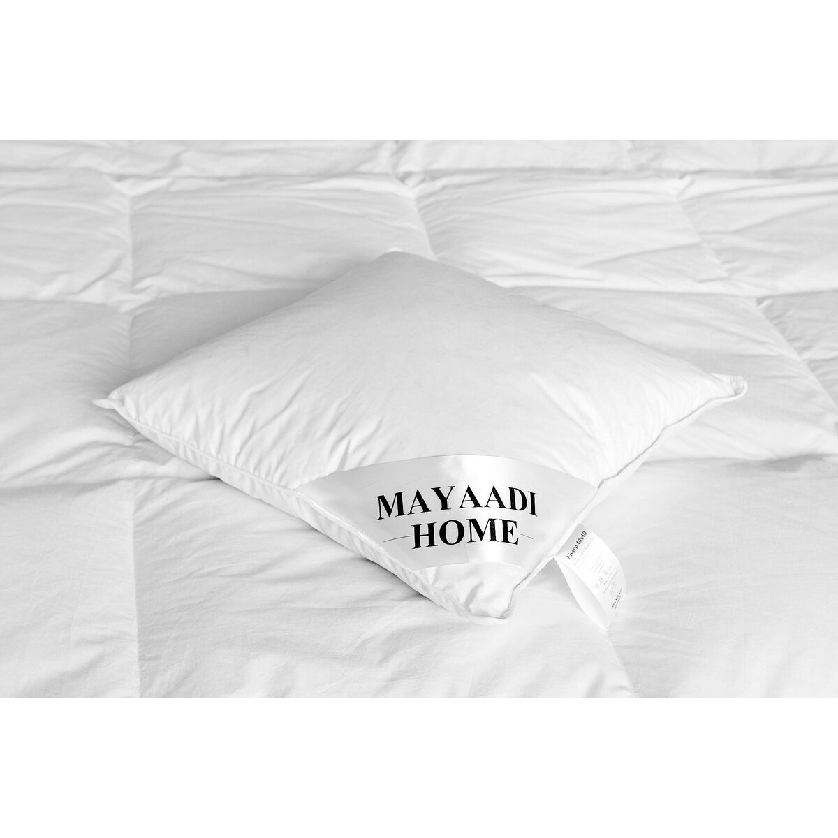 Mayaadi Home Kopfkissen HS119 Kopfkissen 50x60cm Federn Natur Kissen Füllun günstig online kaufen