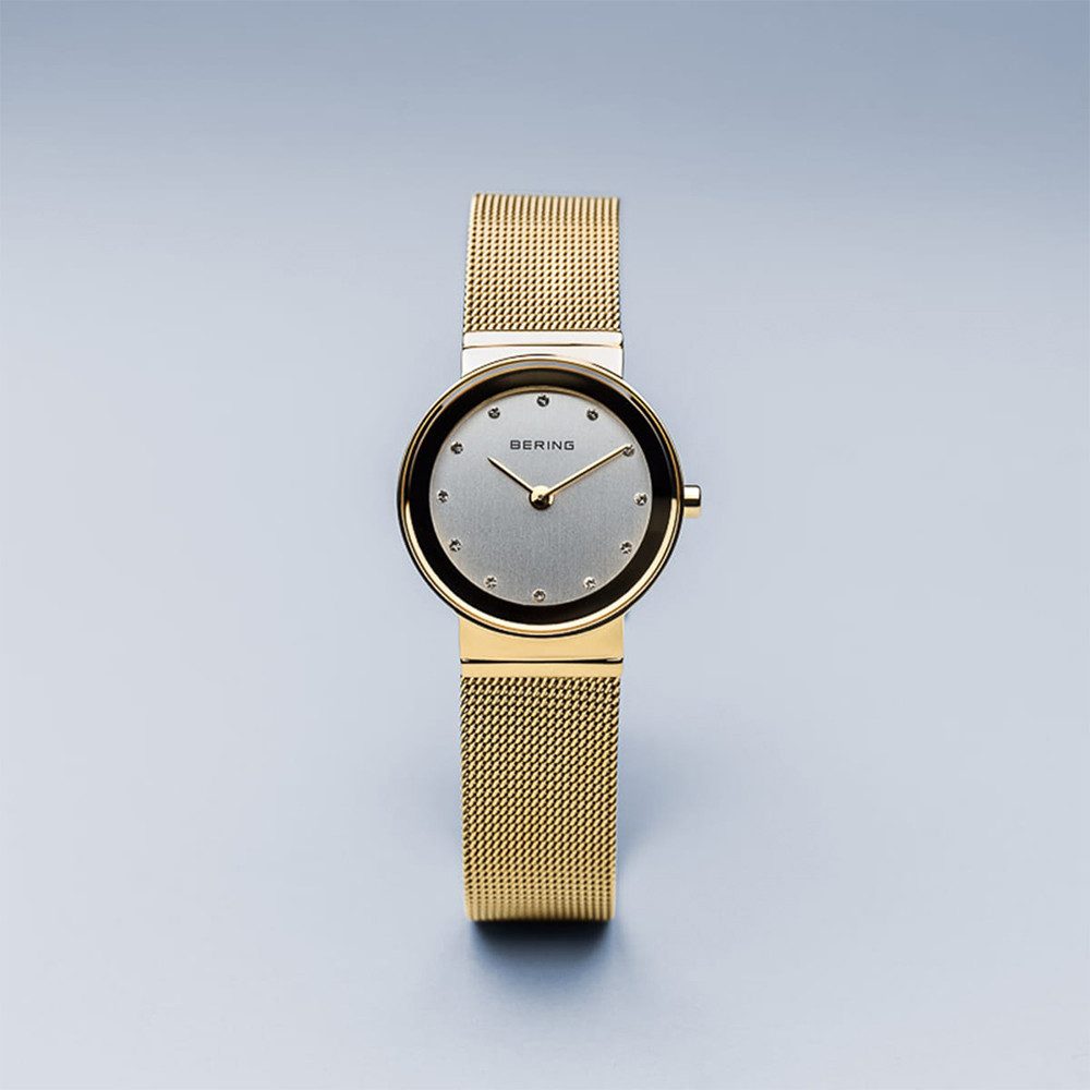 Bering Quarzuhr Bering Classic gold glänzend 10126-334 10126-334, Bering Classic gold glänzend 10126-334