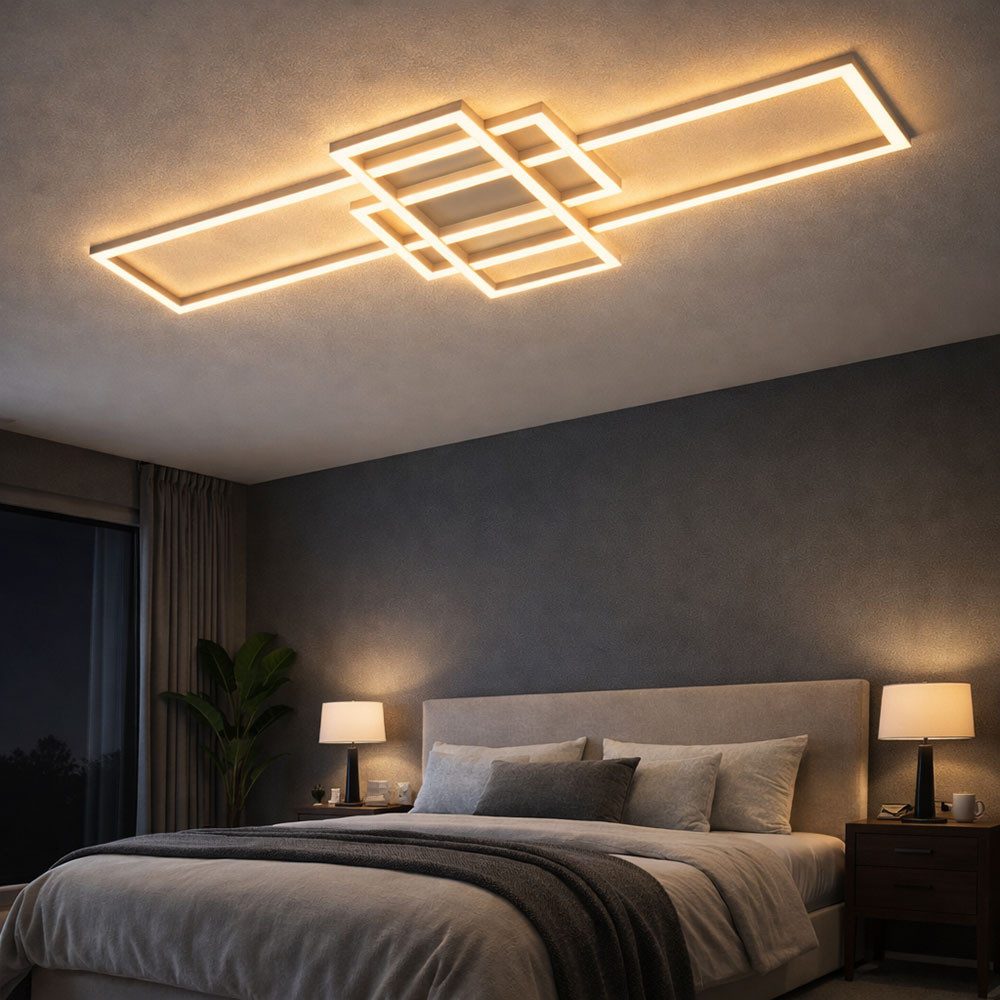 WOFI LED Deckenleuchte, LED-Leuchtmittel fest verbaut, Kaltweiß, Warmweiß, günstig online kaufen