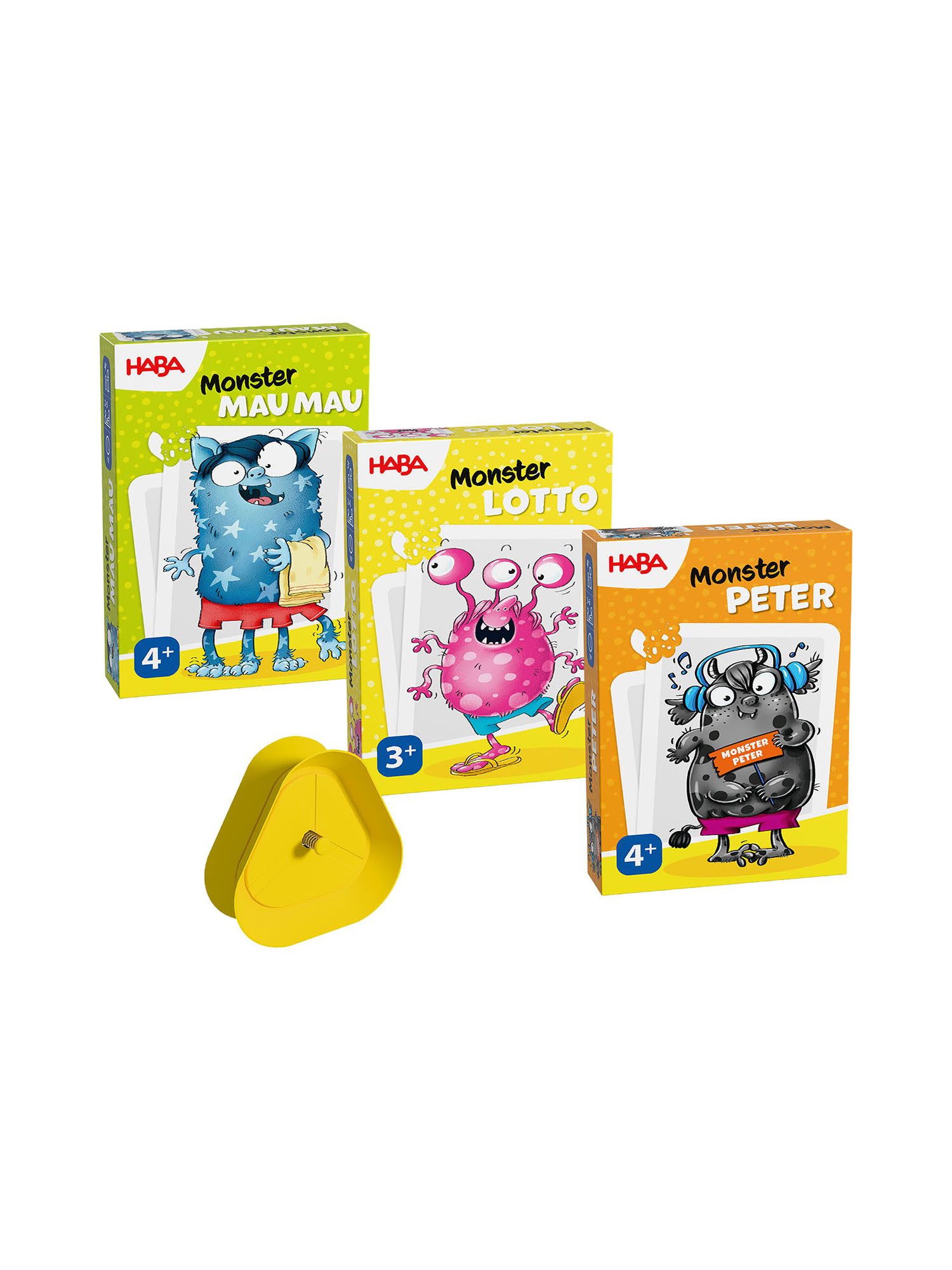 Haba Spielesammlung Kartenspiele 3-4 Jahre und Kartenhalter, Spiele Set, Spielbox, Brettspiel Sammlung