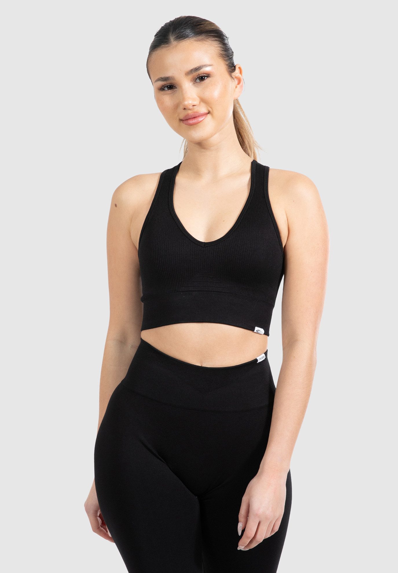 Sport-BH Amaze Pro, Seamless Sport Bra Gerippter Stoff Fitness Yoga Alltag