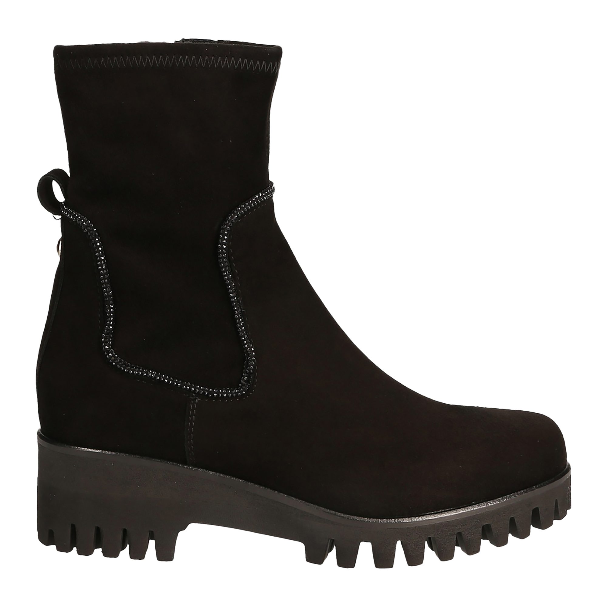 Donna Carolina Donna Carolina RAY STRASS, Stiefeletten, Schwarz, Damen Stiefelette