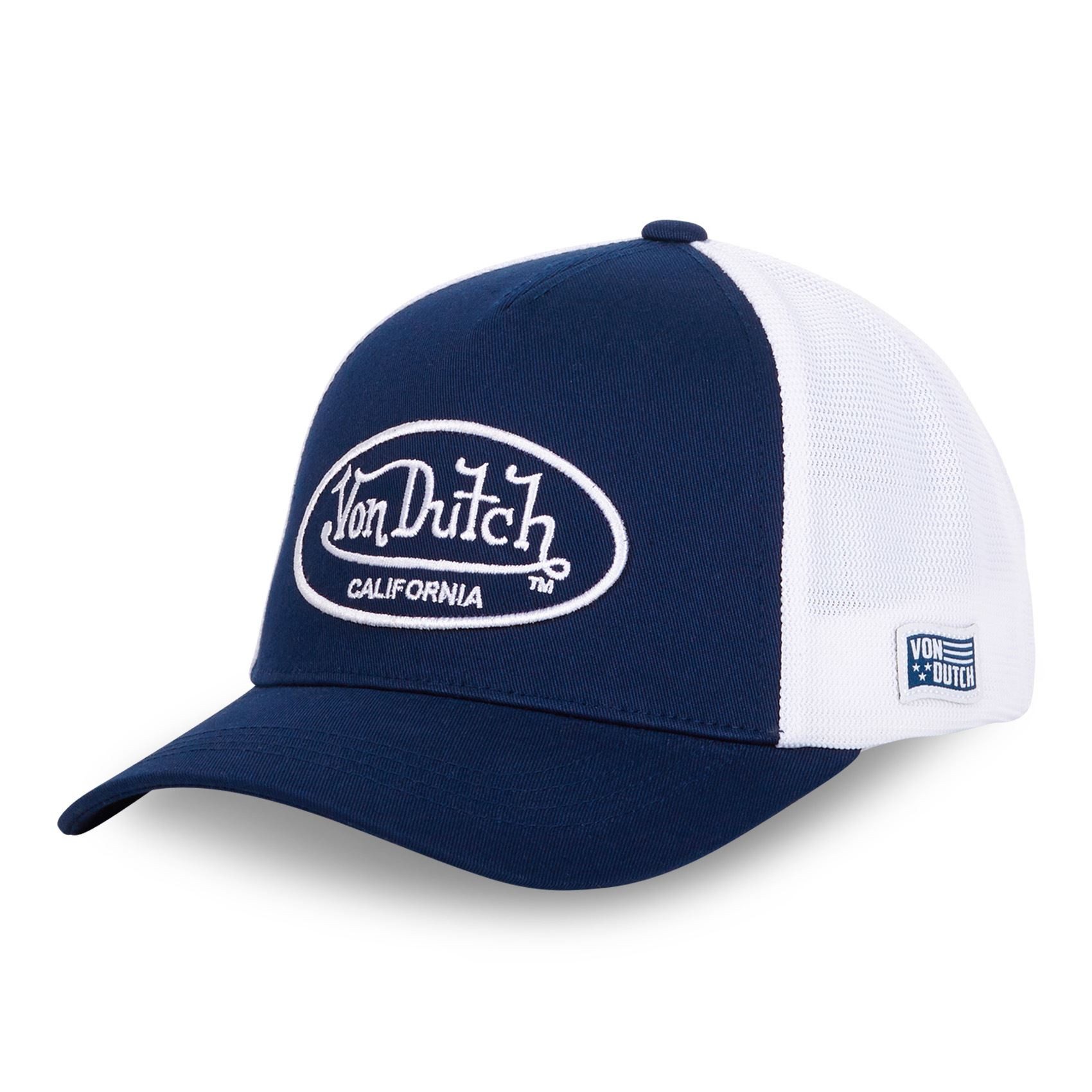 Von Dutch Trucker Cap Von Dutch Originals Trucker Cap - CALIFORNIA Twill Embroidery (Basecap, Meshcap, Trucker Kappe)