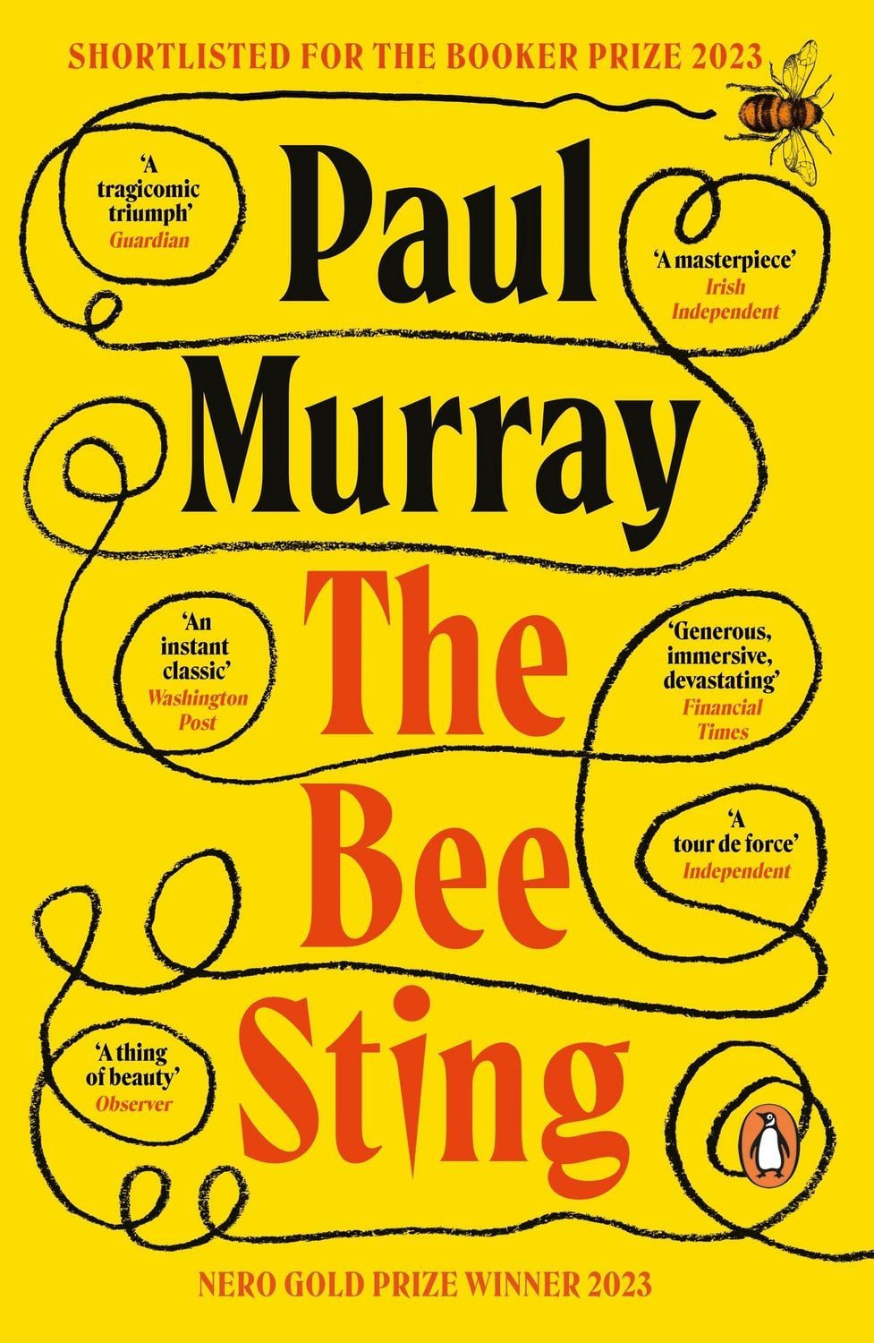 The Bee Sting / Paul Murray, Booker Prize