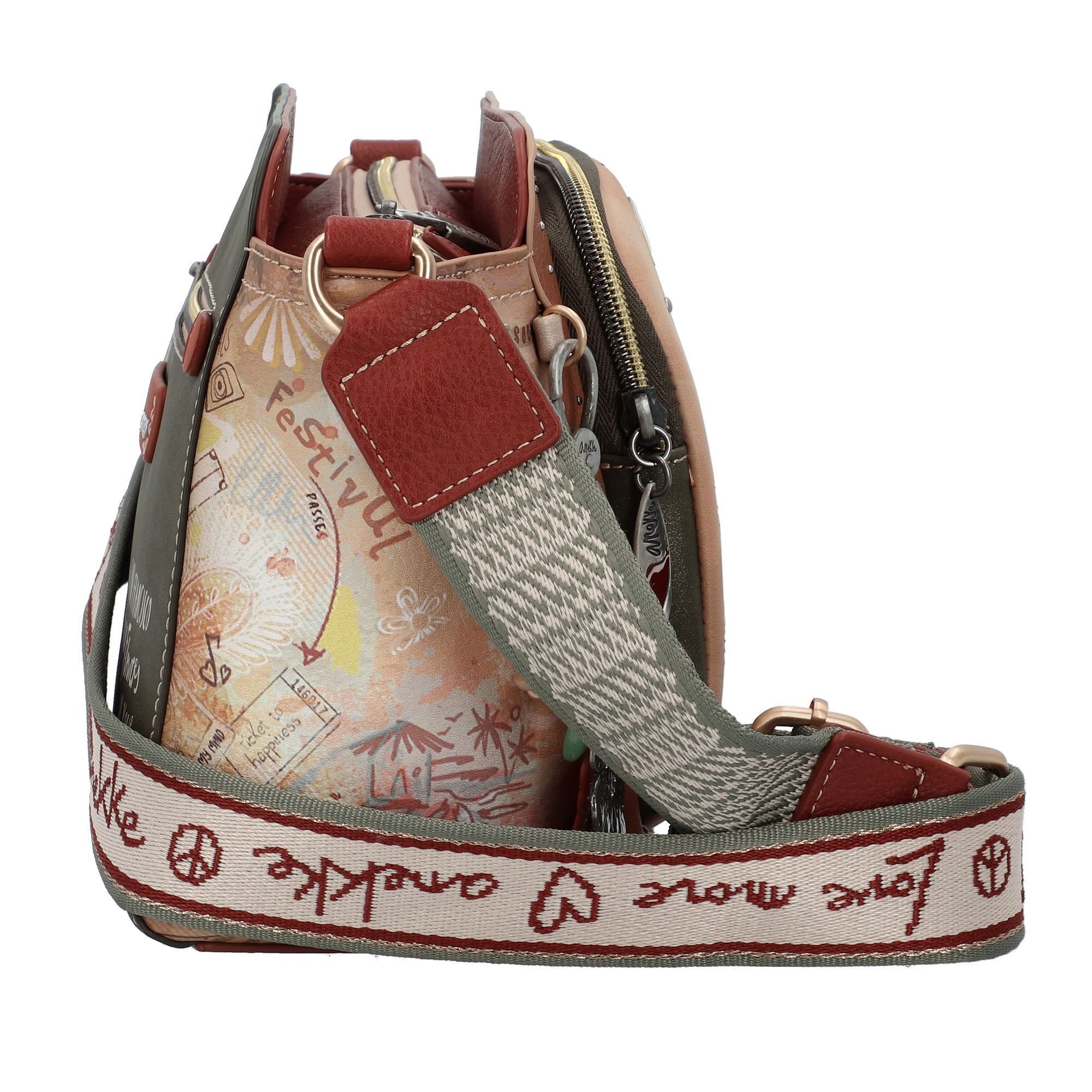 Anekke Umhängetasche Peace & Love, Polyester