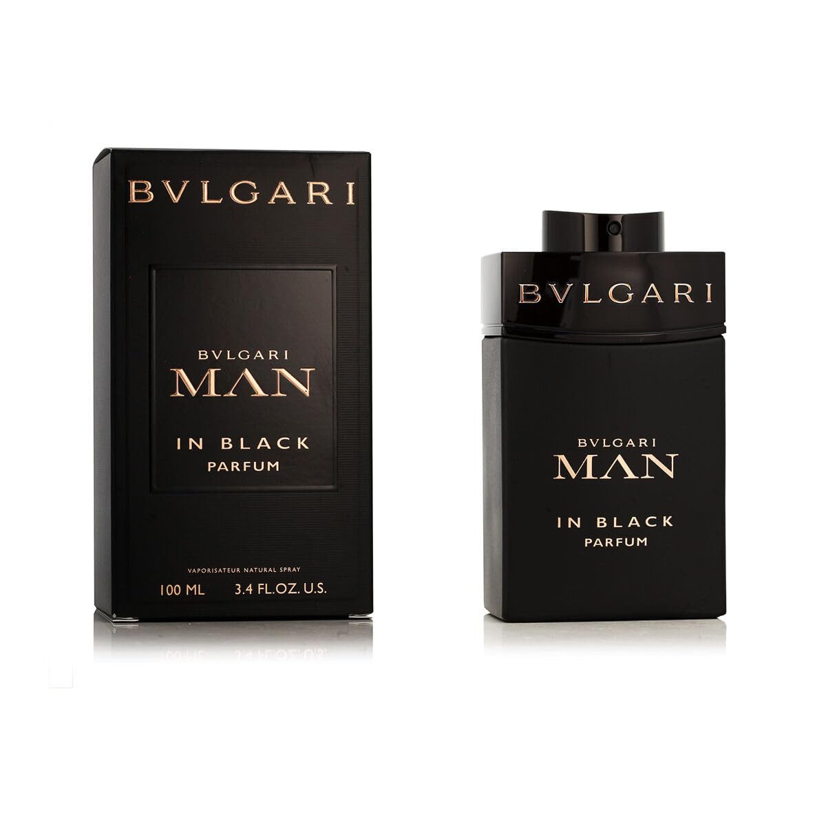 BVLGARI Extrait Parfum Man In Black, Glasflakon, Parfüm EXTRAIT, Herrenduft