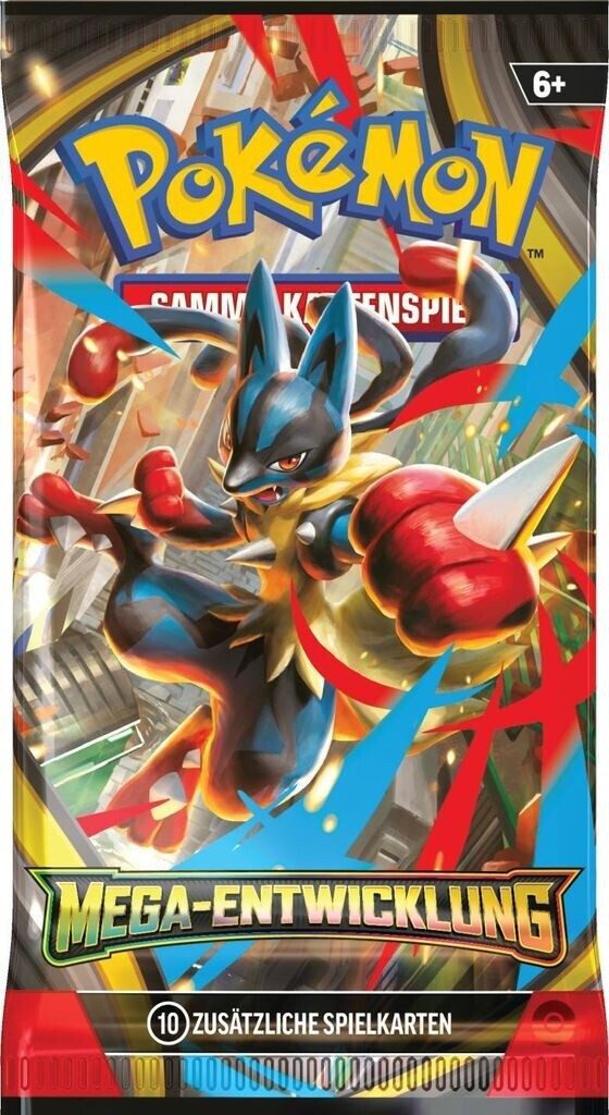 Amigo Spiel + Freizeit GmbH Sammelkarte PKM ME01 Mega-Entwicklung - Booster - deutsch