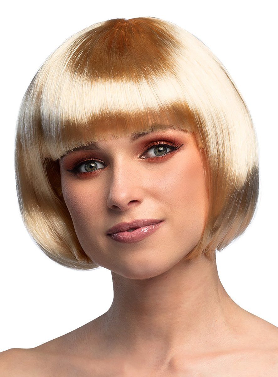 Kostüm-Perücke Pagenschnitt blond - Kostüm Perücke für Fasching