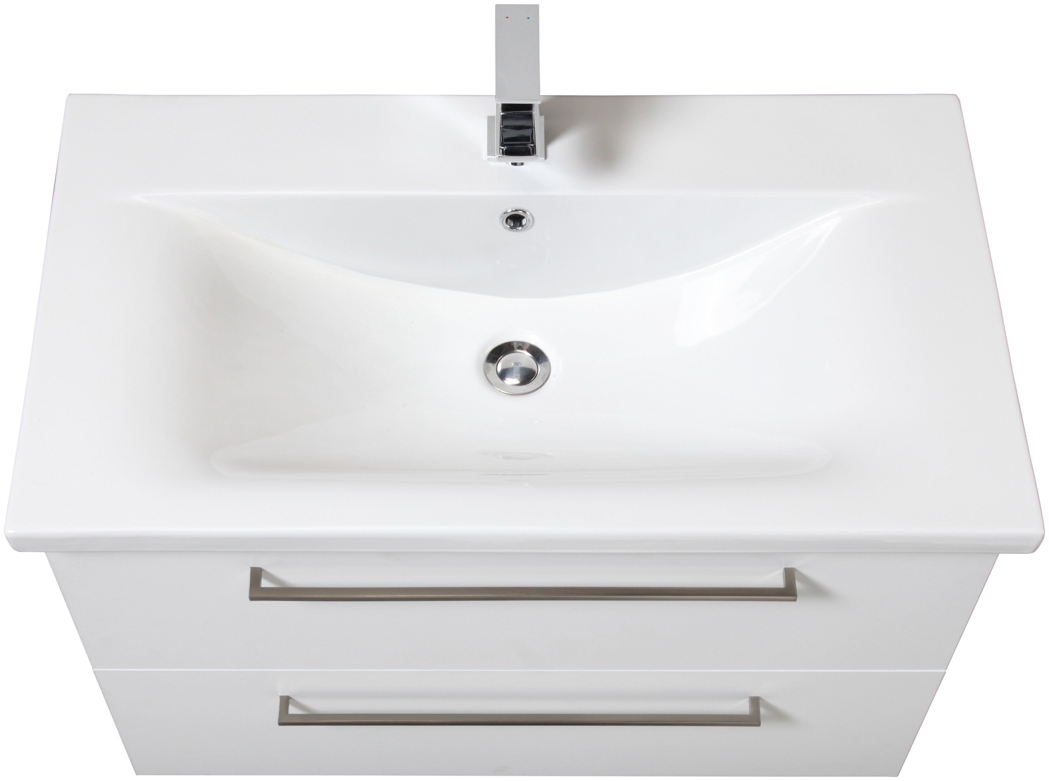 welltime Waschtisch Torino, Badmöbel in Breite 80 cm