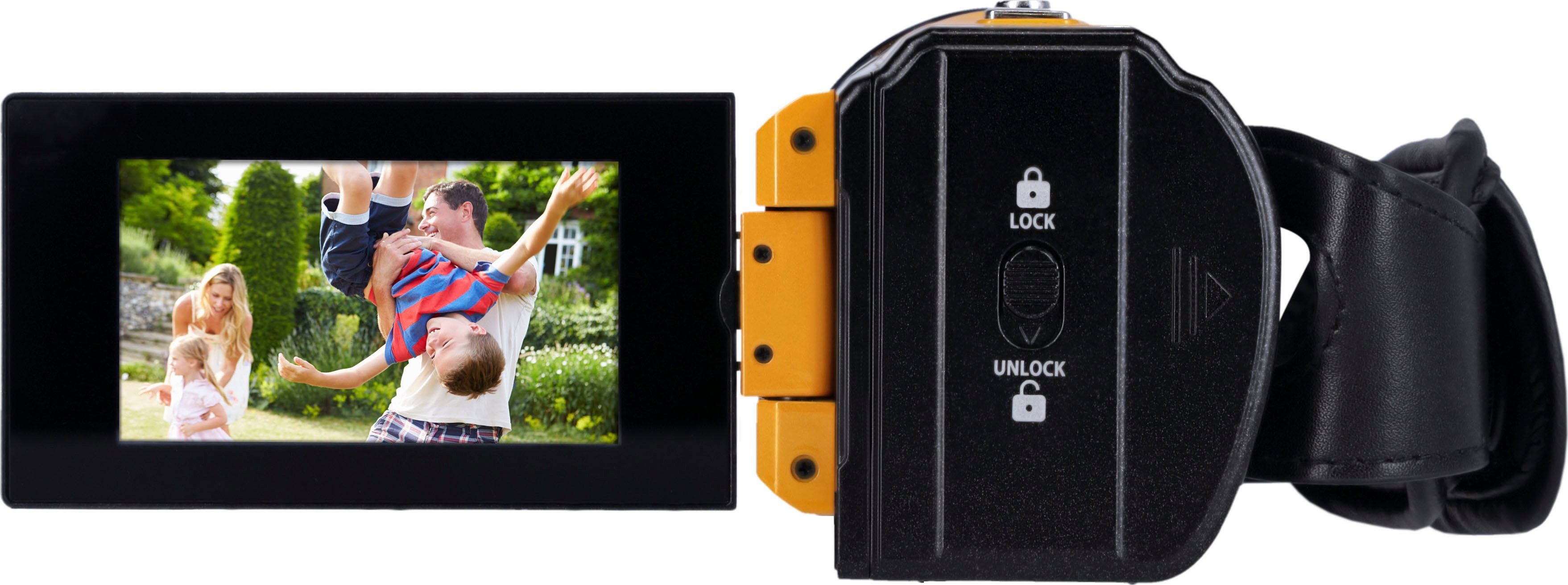 Rollei Movieline UHD HD) Waterproof 5m Unterwasser-Camcorder (4K Ultra
