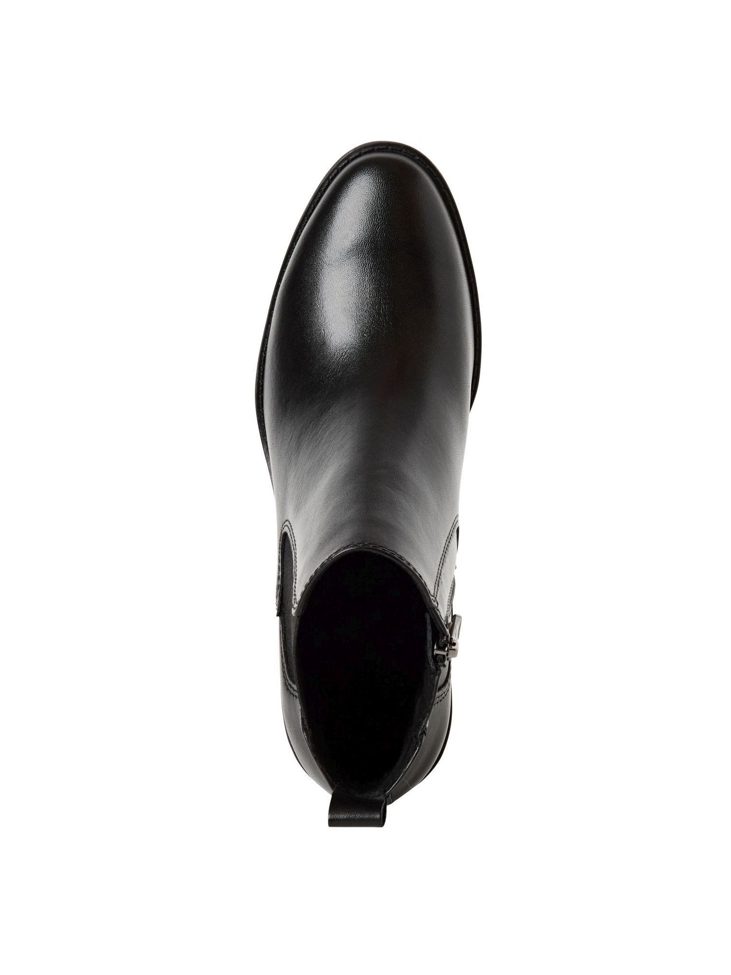 MARCO TOZZI MT FEEL ME aus Leder Blockabsatz 2-25331-45 Chelseaboots