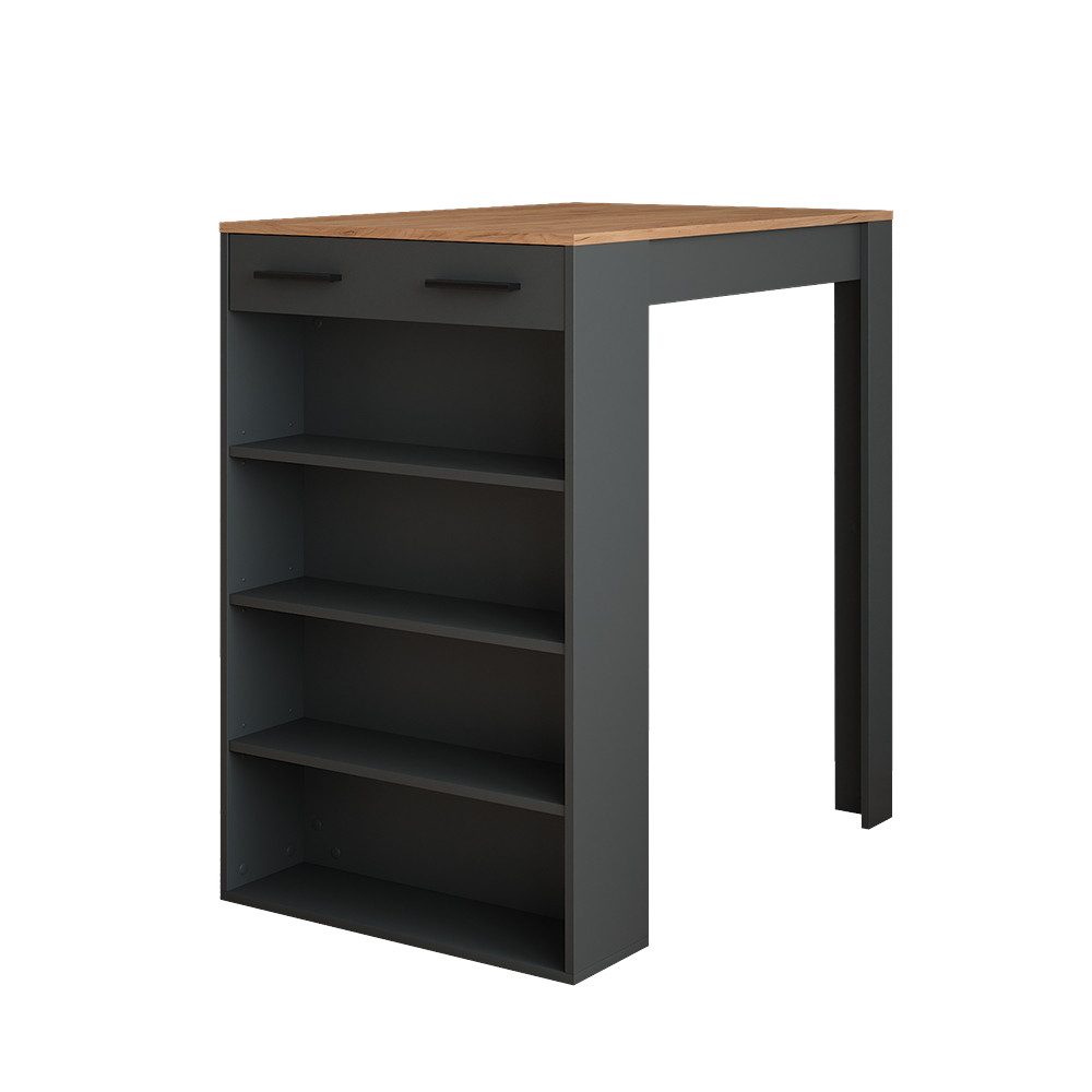 Vicco Bartisch Repose, Goldkraft Eiche/Anthrazit, 67 x 100 cm günstig online kaufen