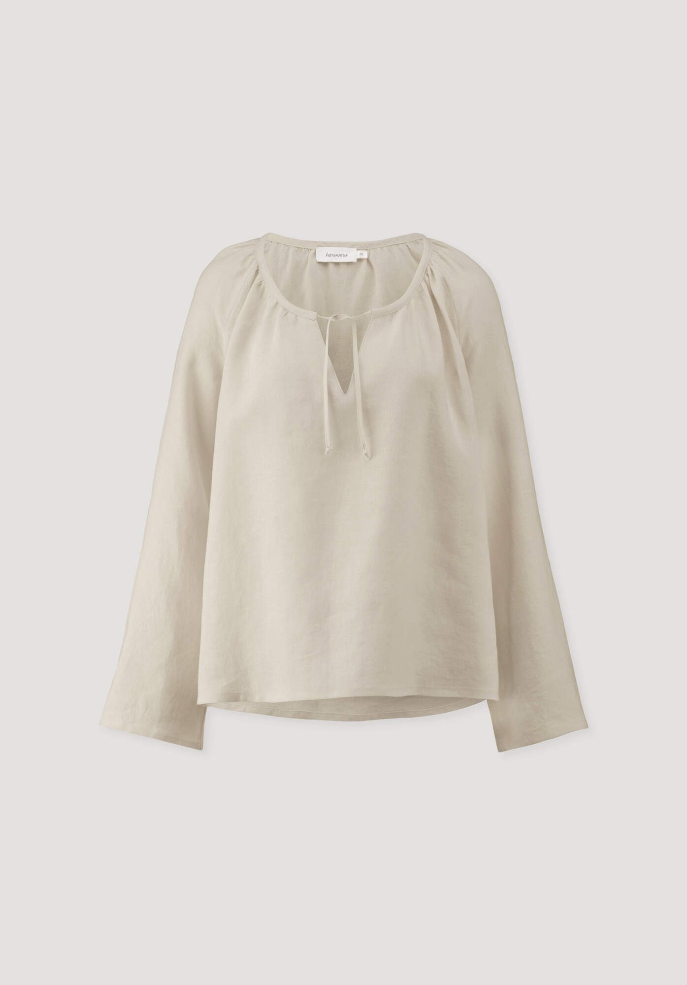 Hessnatur Klassische Bluse aus reinem Leinen günstig online kaufen