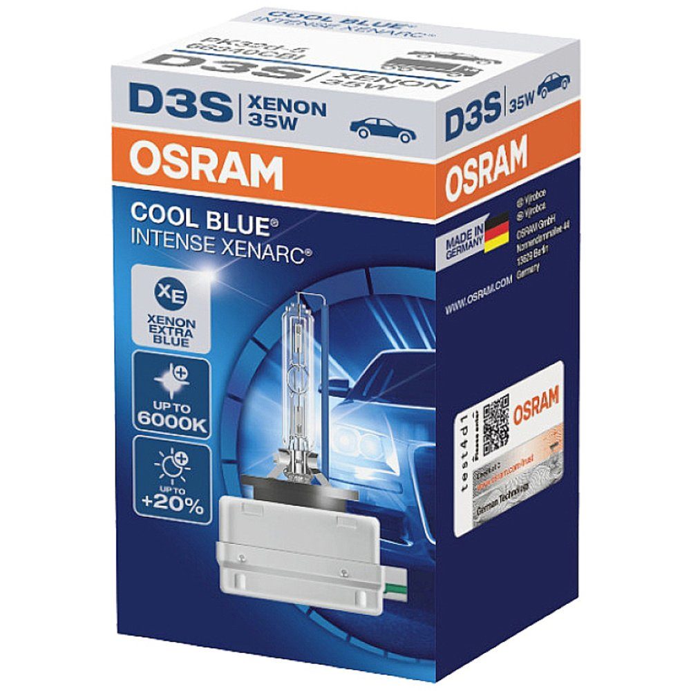 Osram KFZ-Ersatzleuchte OSRAM 66340CBN Xenon Leuchtmittel Xenarc Cool Blue D3S 35 W 42 V