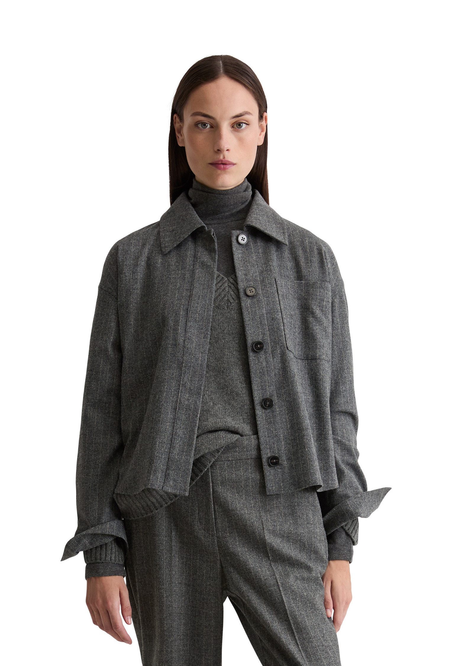 Marc O'Polo Kurzjacke aus Wolle-Viskose-Mix-Stretch