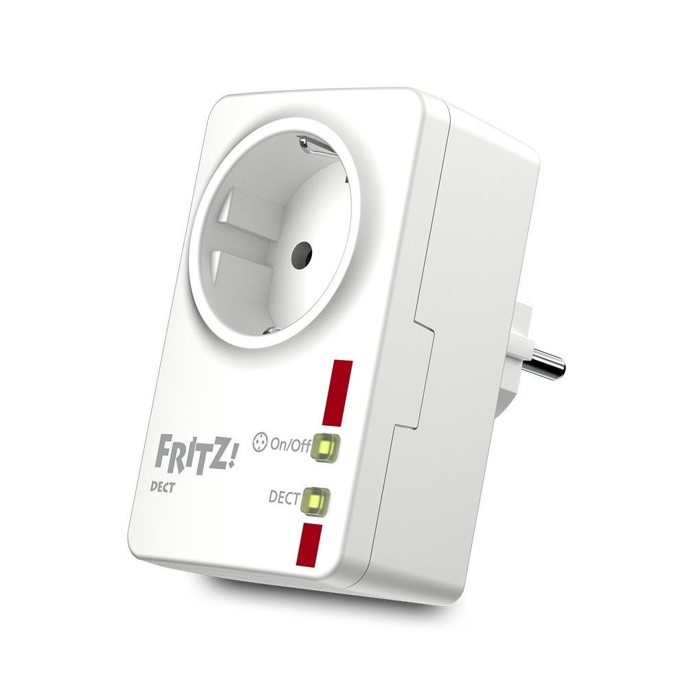 Fritz! FRITZ!DECT 200 Smart-Home-Zubehör, Intelligente Steckdose für das Heimnetz, deutschsprachige Version