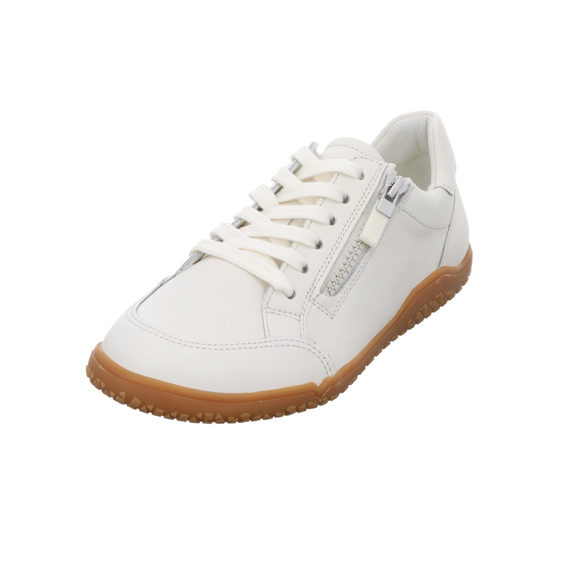 Nature offwhite Ara 047950 Schnürschuh Damen Schnürhalbschuhe Glattleder Schnürschuh