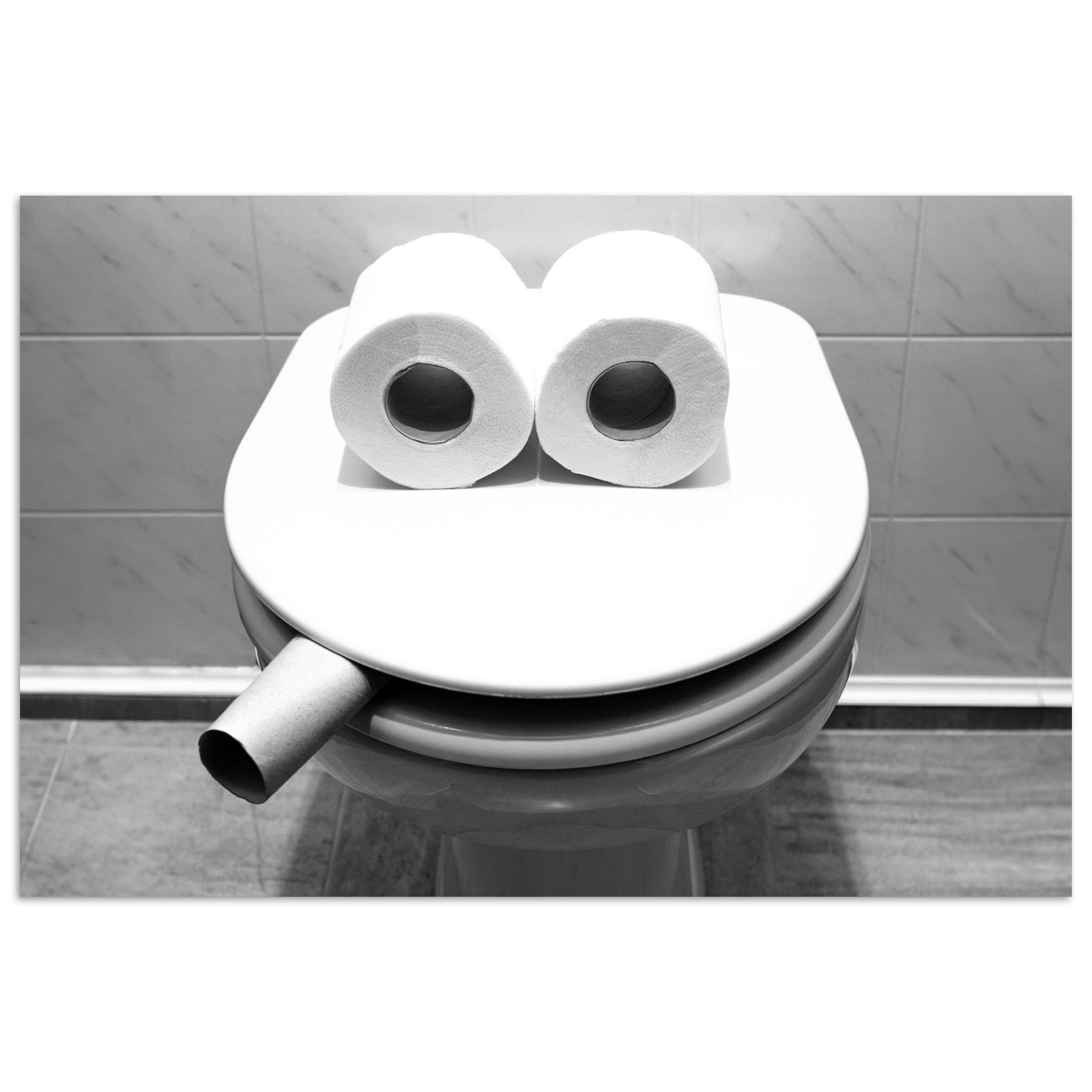 MuchoWow Poster WC - Toilettensitz - günstig online kaufen