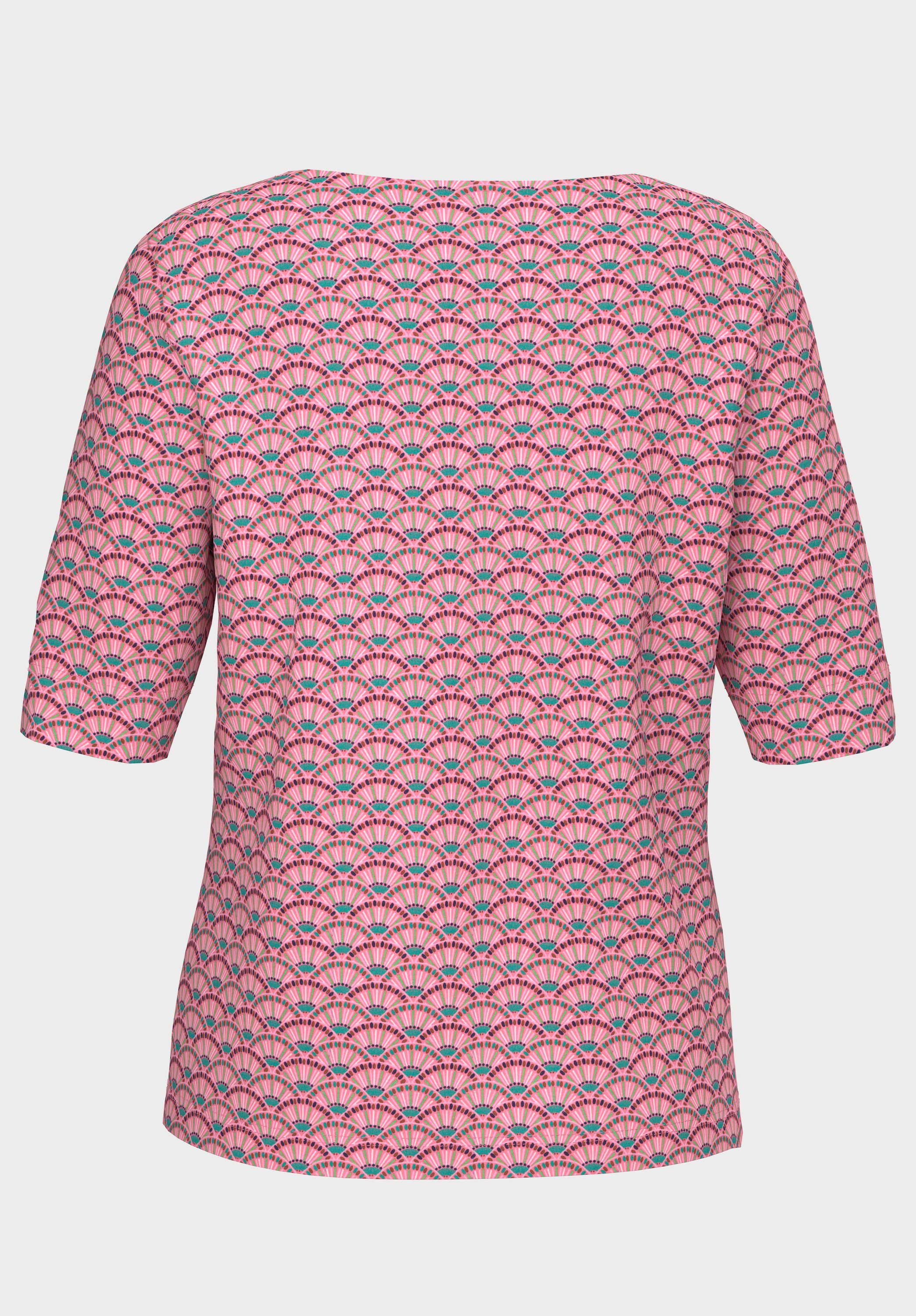 bianca Print-Shirt MALVE mit Farben angesagten Allover-Muster in