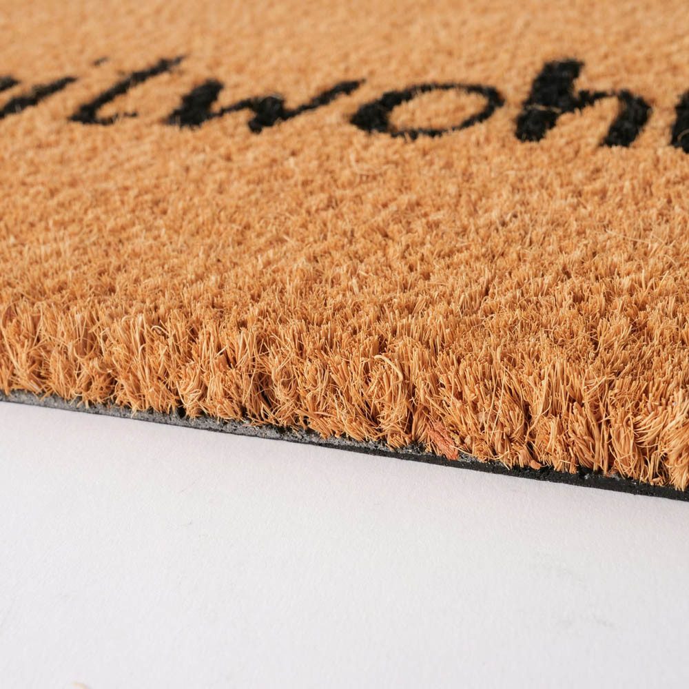 BOLTZE Fußmatte Kleine Fußmatte ZWEITWOHNSITZ natur günstig online kaufen