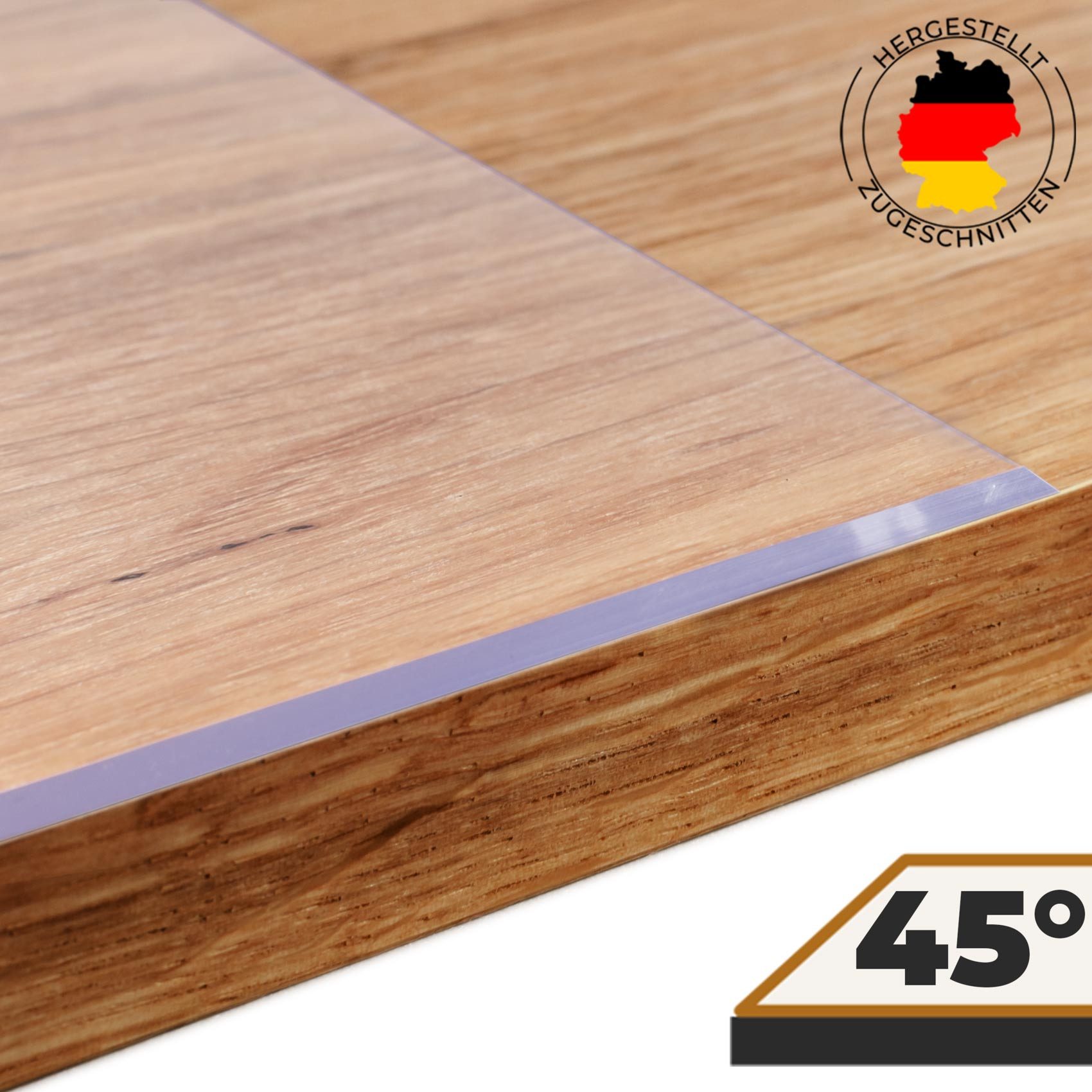 ANRO Tischdecke Hochwertig transparent 2mm Folie günstig online kaufen