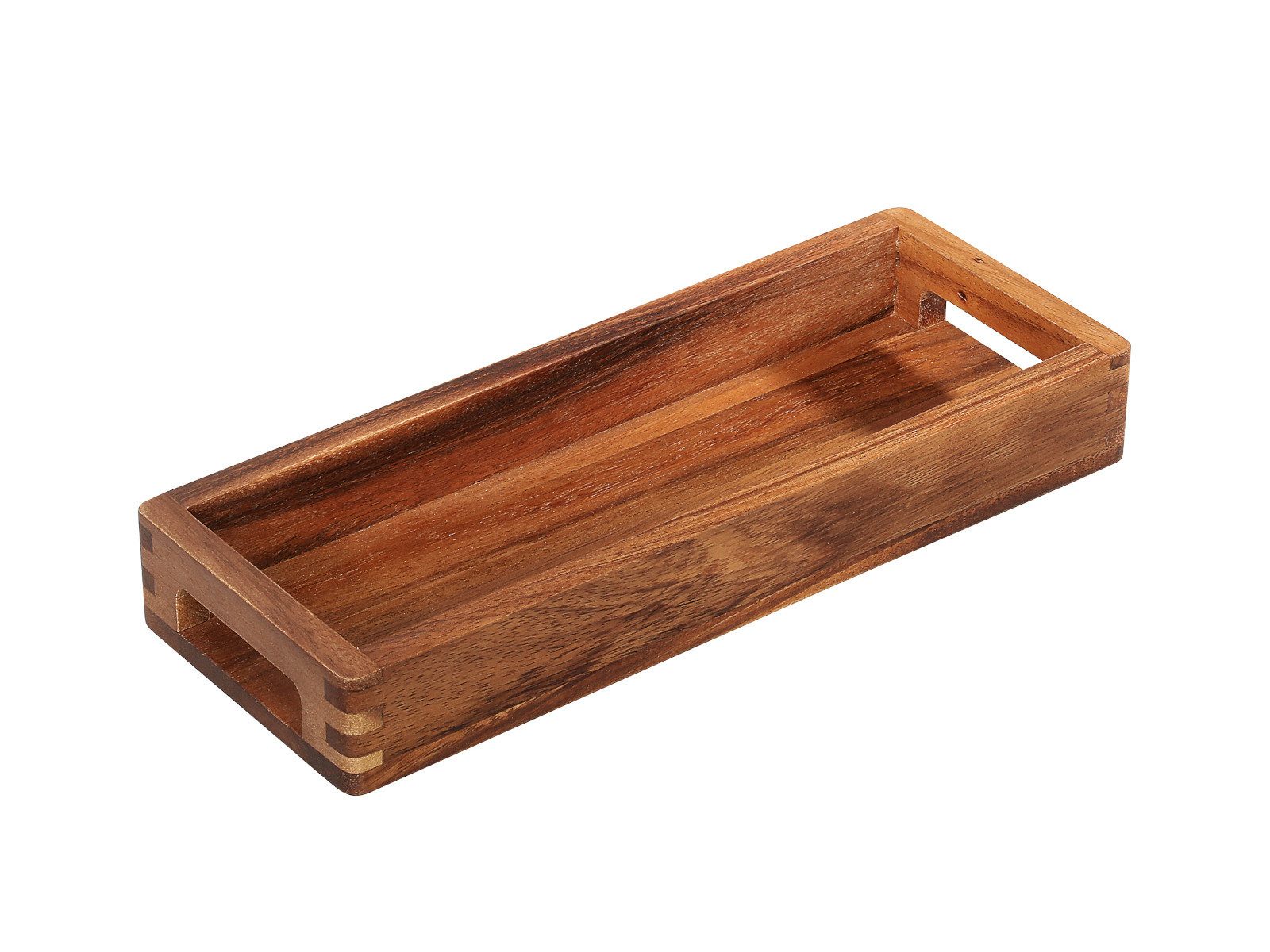 Tablett Serviertablett Akazie 32 x 12 x 4,5 cm