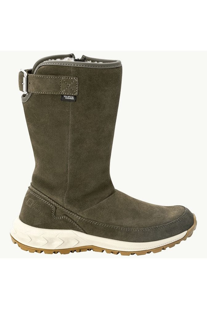 Jack Wolfskin Queenstown Texapore - Lederstiefel, seitlicher Reißverschluss Winterstiefel