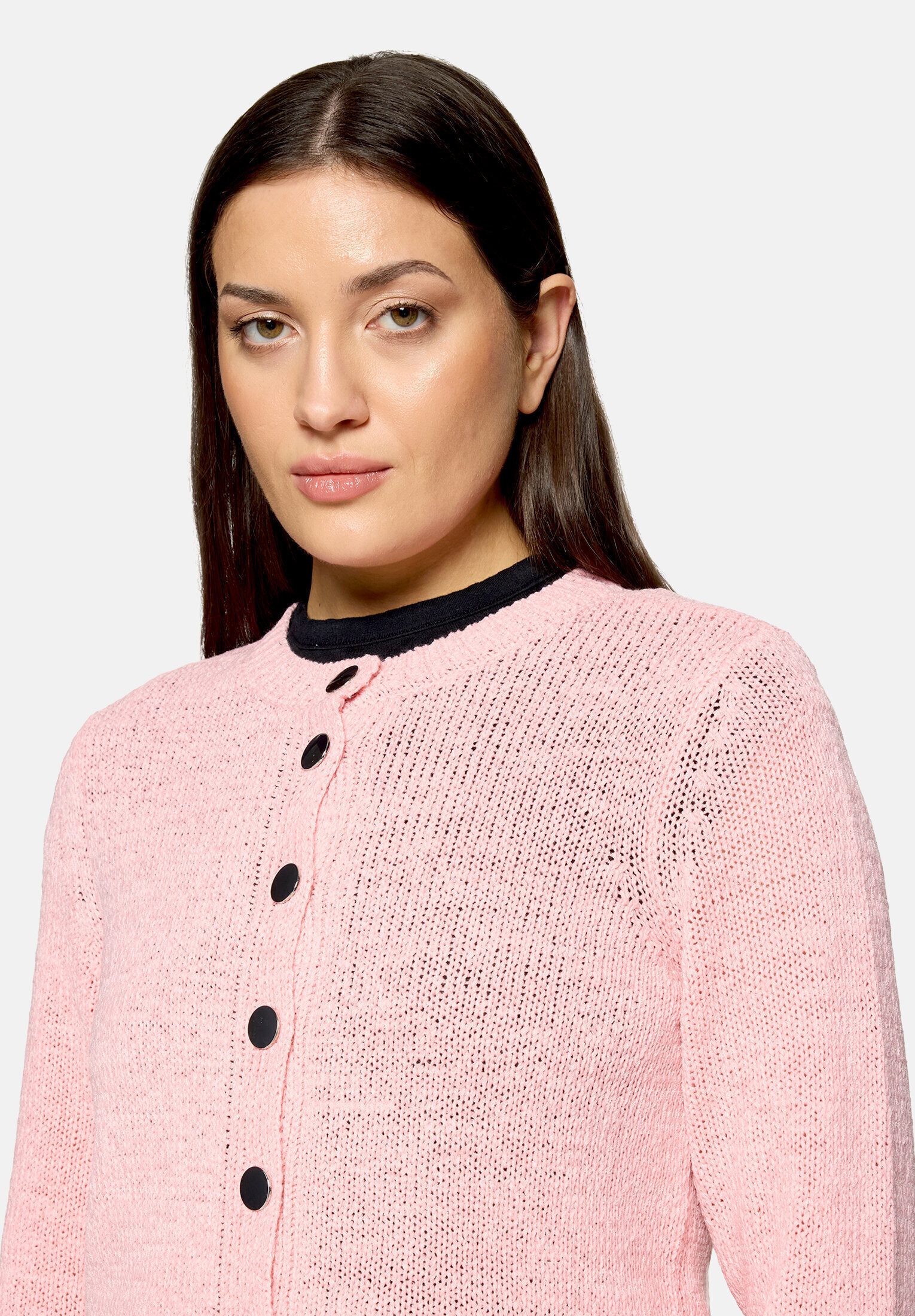 Betty Barclay Strickjacke Damen mit aufgesetzten Taschen (1-tlg)