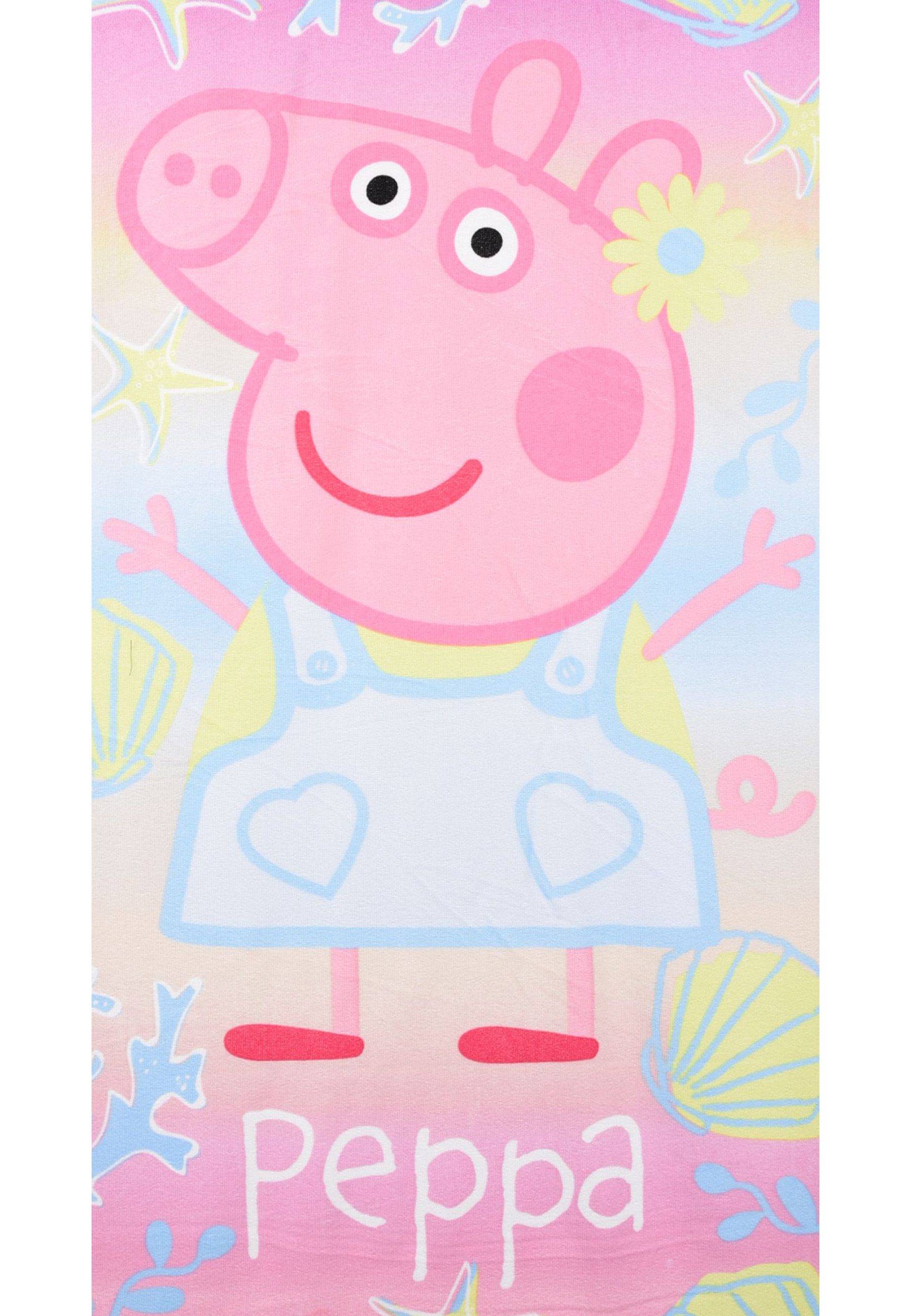 Peppa Pig Handtuch Badetuch Strandtuch für günstig online kaufen
