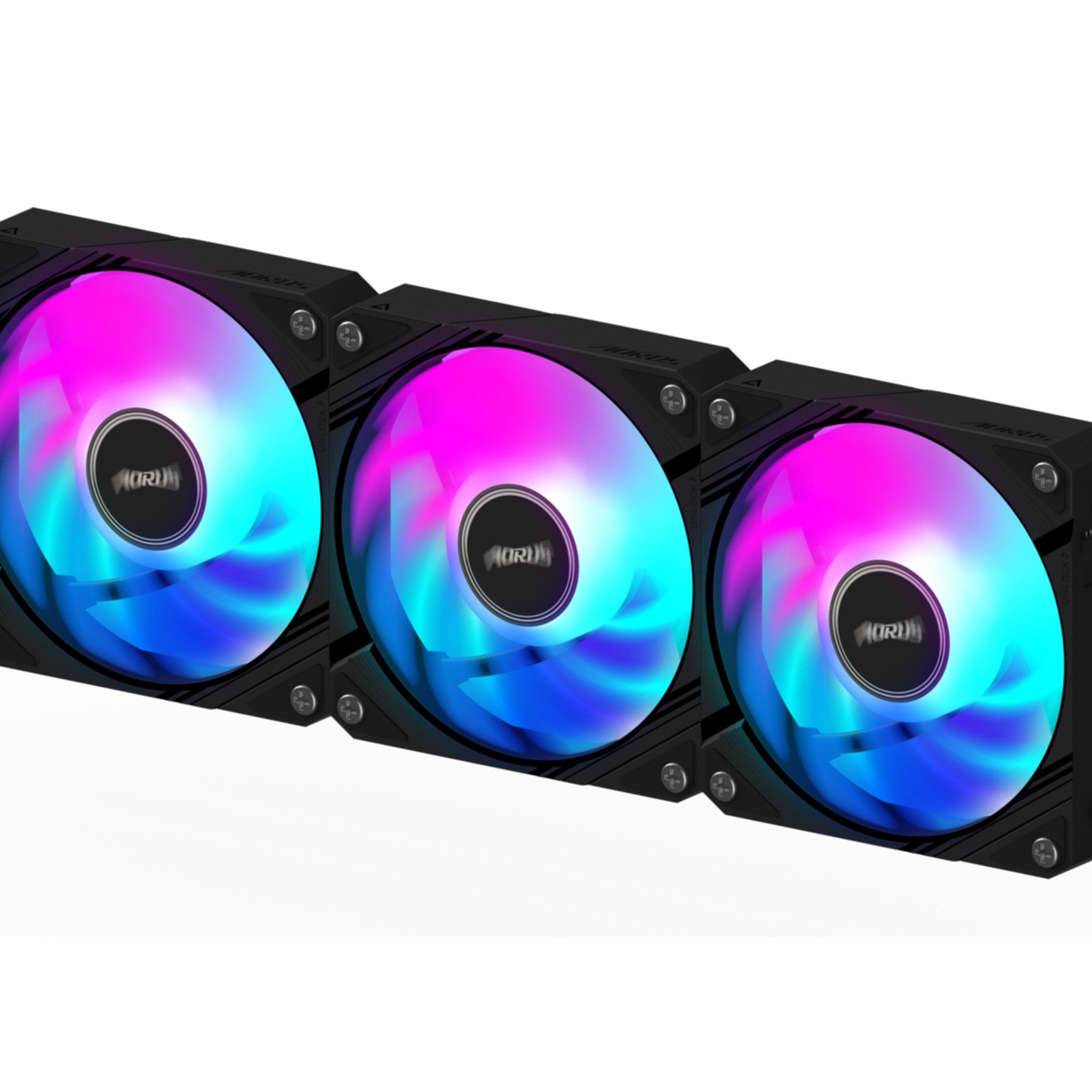 Gigabyte Gehäuselüfter AORUS EZ CHAIN FAN 120 (3-Pack)