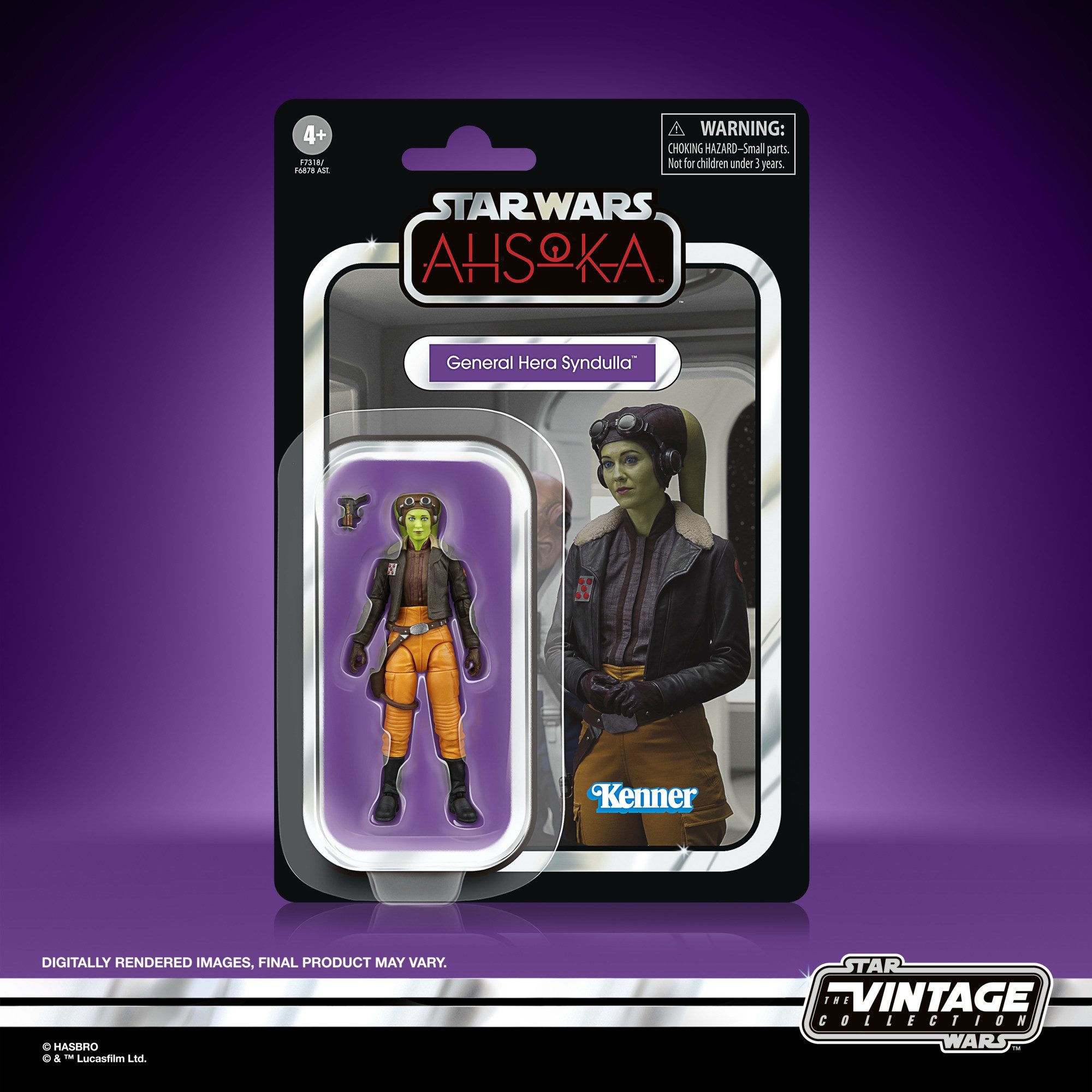 Hasbro Actionfigur Star Wars Ahsoka The Vintage Collection General Hera Syndulla 3 3/4-In