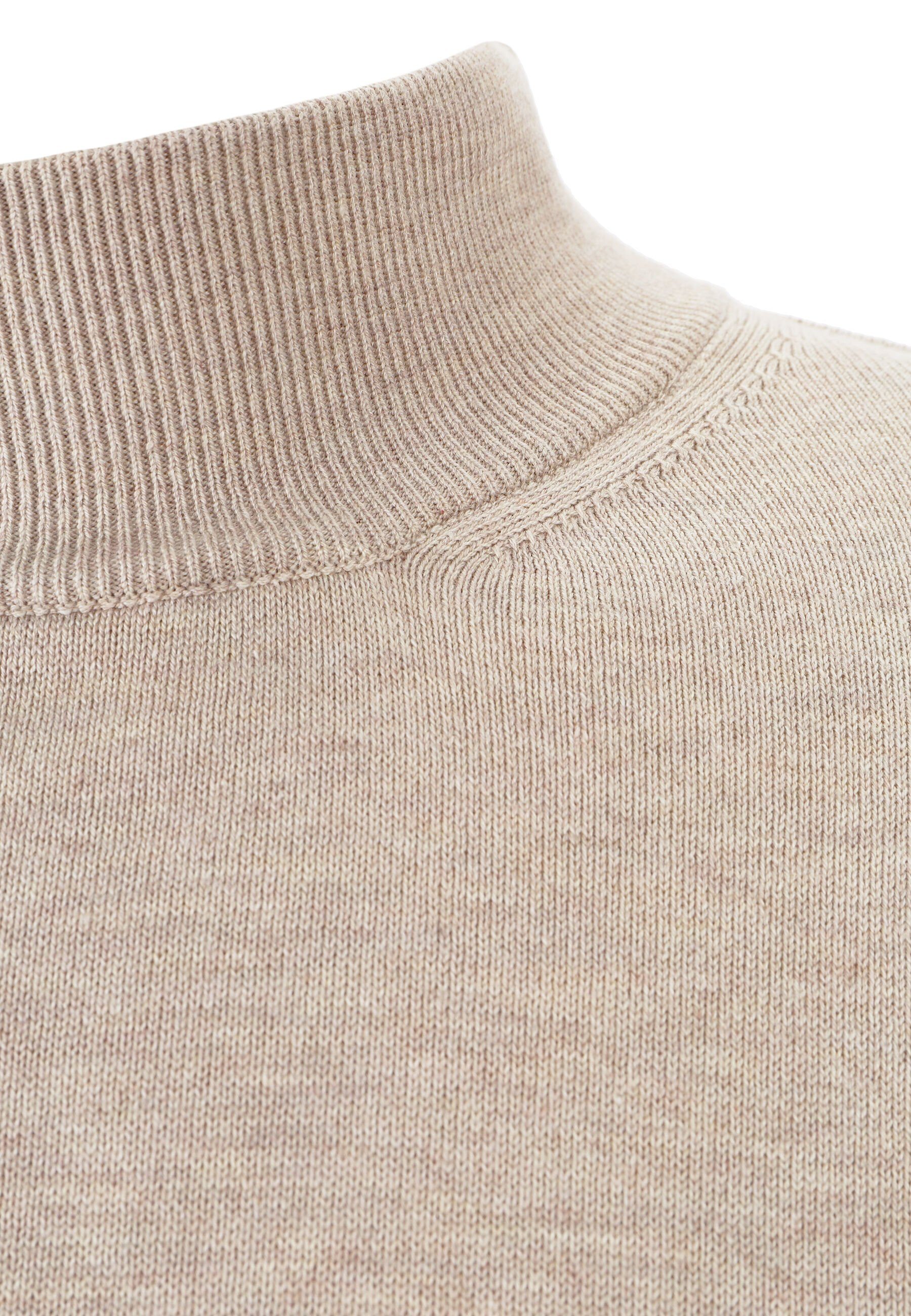 SteffenKlein Stehkragenpullover Mit geripptem Turtleneck