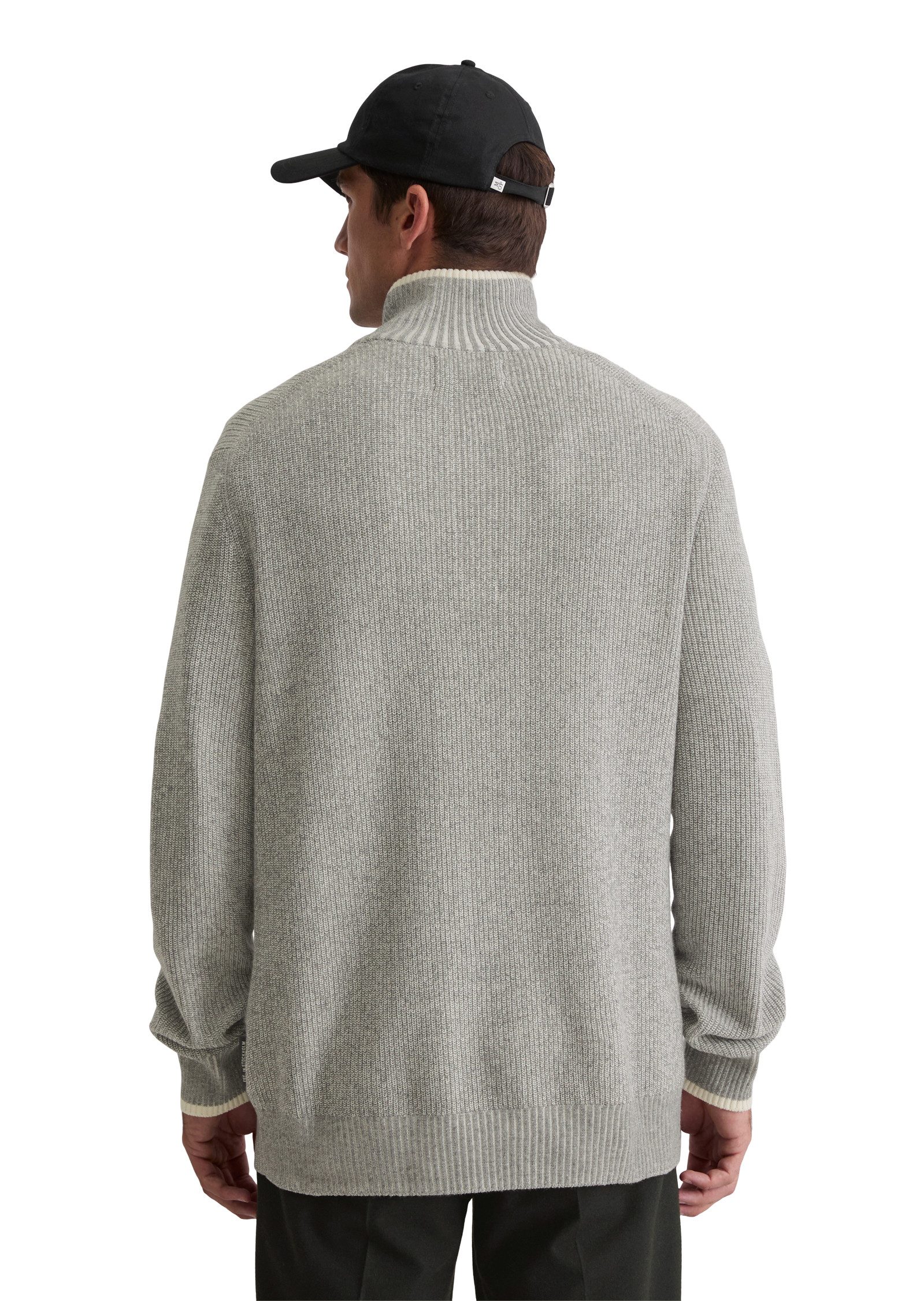 Marc O'Polo Troyer lässiger Bi-Color-Effekt günstig online kaufen