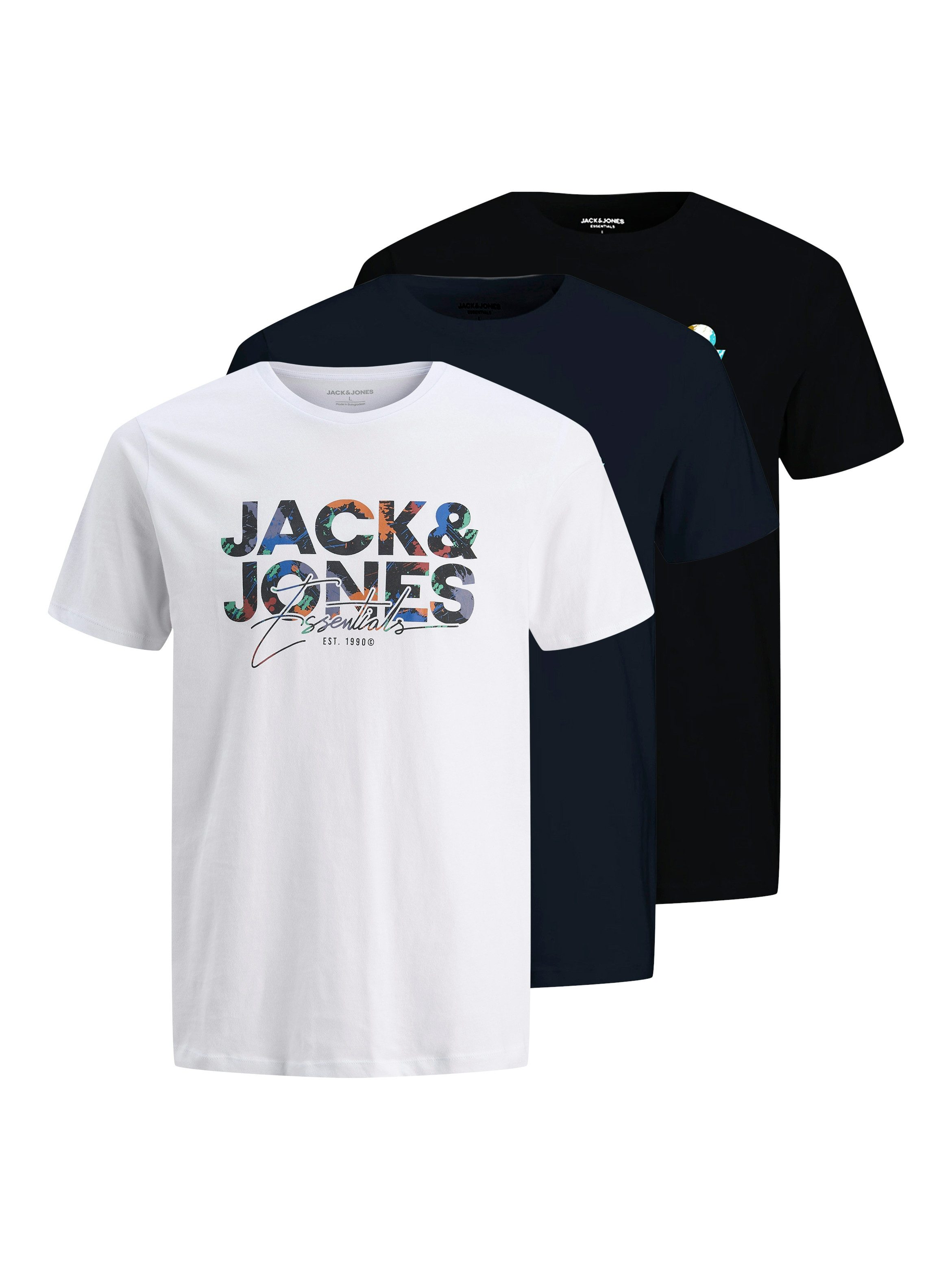 Jack & Jones Kurzarmshirt JJGEPLAS TEE günstig online kaufen