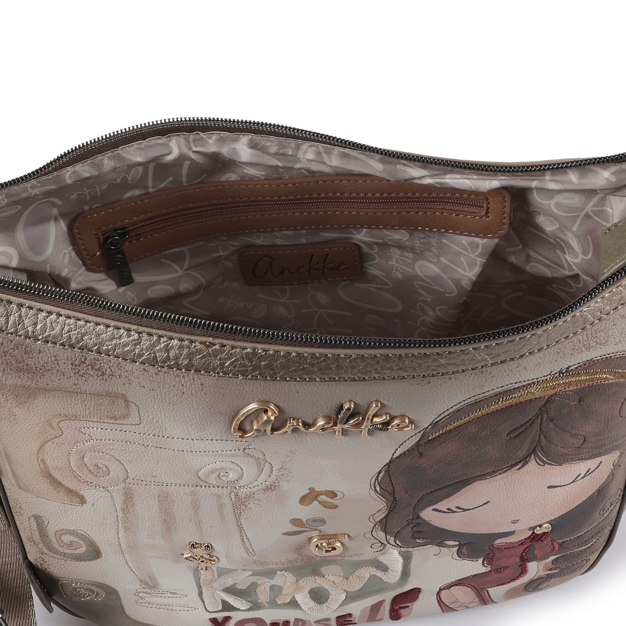 Anekke Schultertasche Muse, Polyurethan