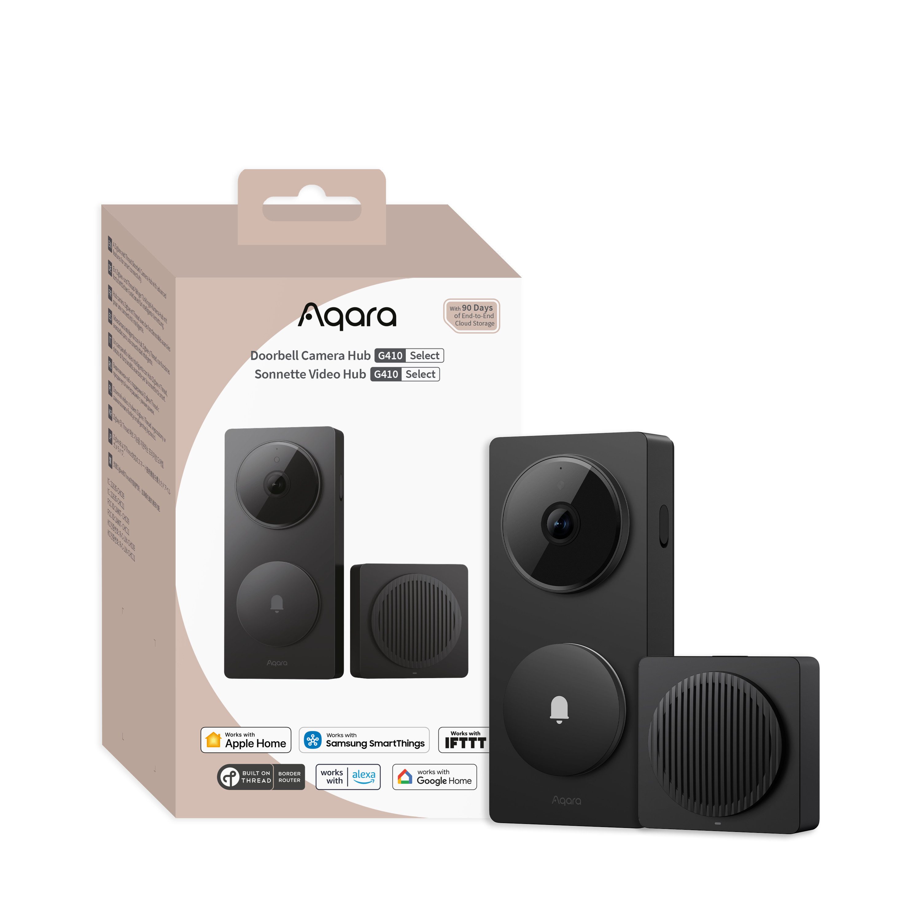 Aqara Smart Home Türklingel - Doorbell Camera Hub G410 Select