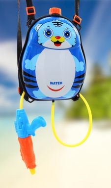 JOKA international Wasserpistole Wasserpistole mit Rucksack-Tank "Tiger"