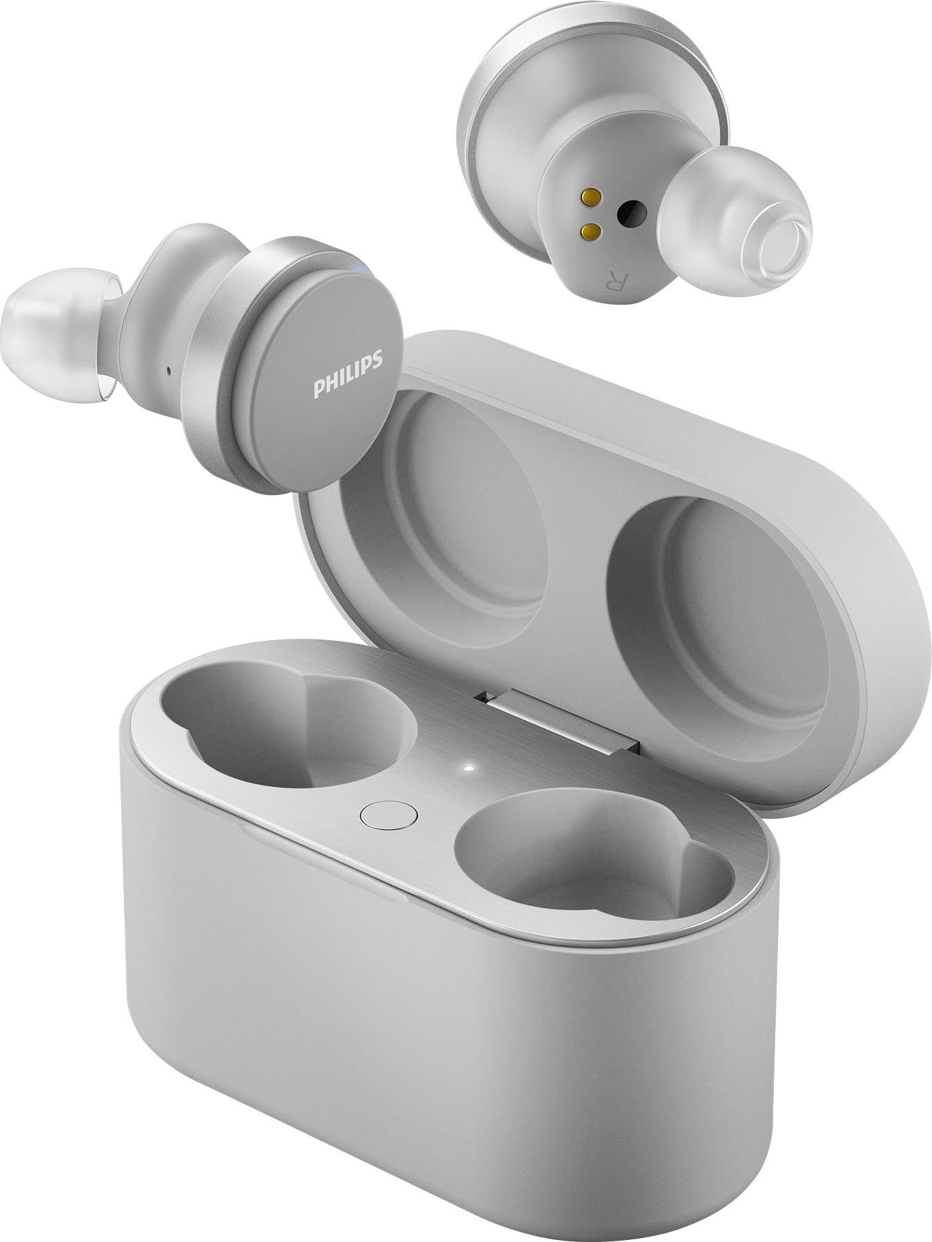 Philips TAT8506 wireless In-Ear-Kopfhörer (Noise-Cancelling und Bluetooth, AVRCP Steuerung Anrufe Pro, integrierte weiß Wireless, A2DP Musik, Bluetooth, True HFP) für