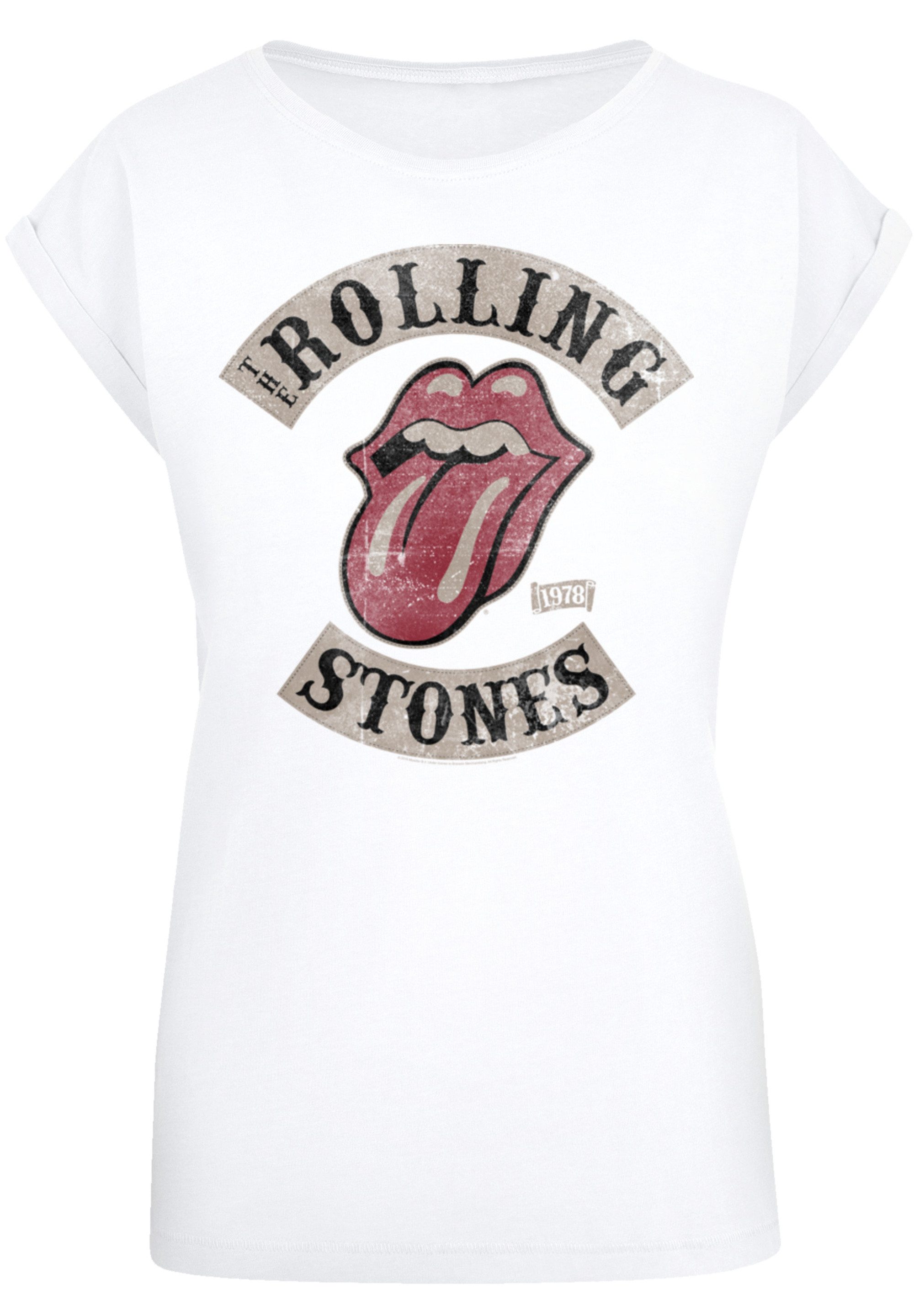 F4NT4STIC T-Shirt "The Rolling Stones Tour 78", Premium Qualität günstig online kaufen