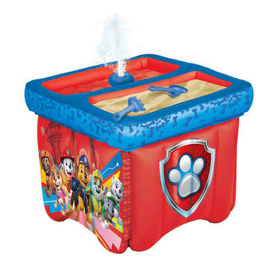 Spin Master Badespielzeug Paw Patrol - aufblasbarer Sand- & Wasserspieltisch, inklusive Harke und Schaufel